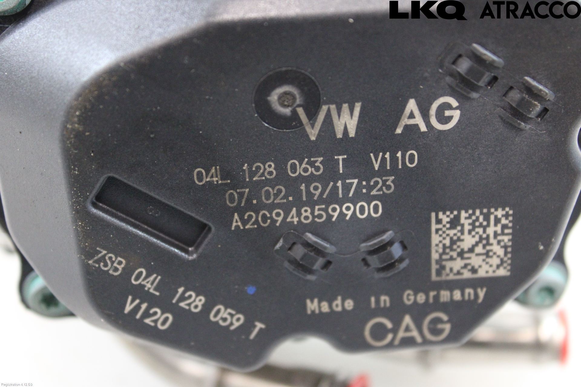 Audi A4/S4 B9 16-19 Injspjällhus