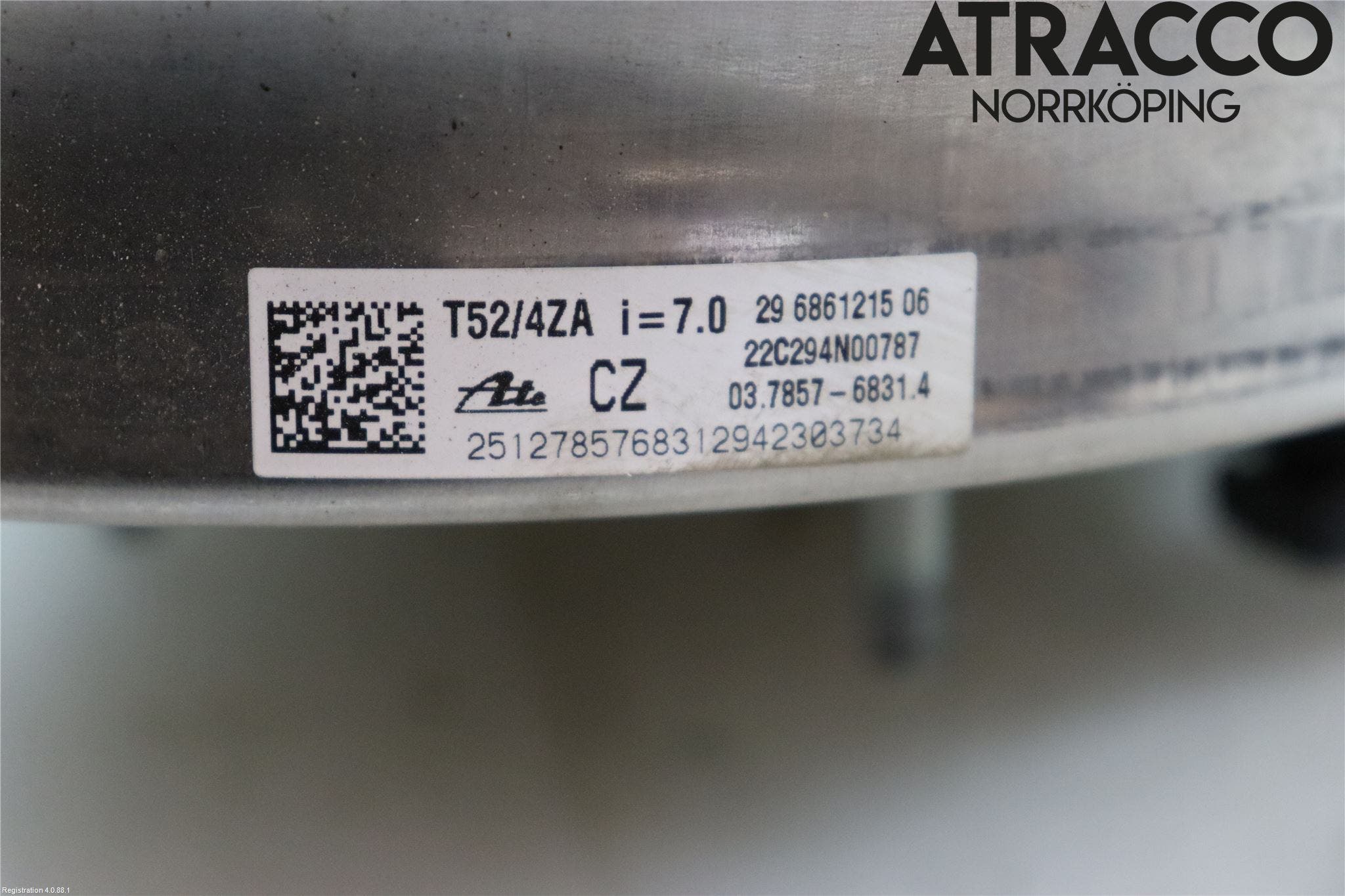 BMW 5 G30/G31/F90 17-23 Bromsservo