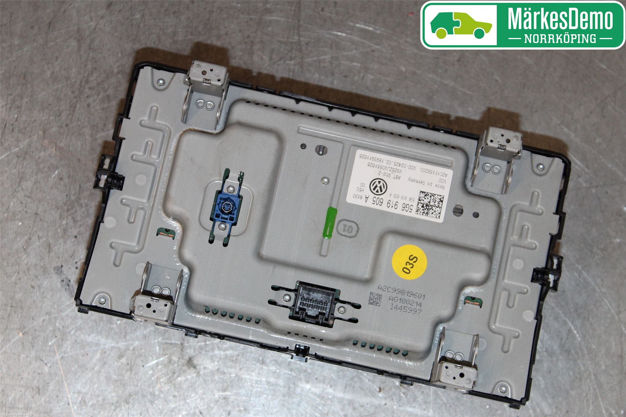 Volkswagen VW TIGUAN 16-24 Multifunktionsdisplay
