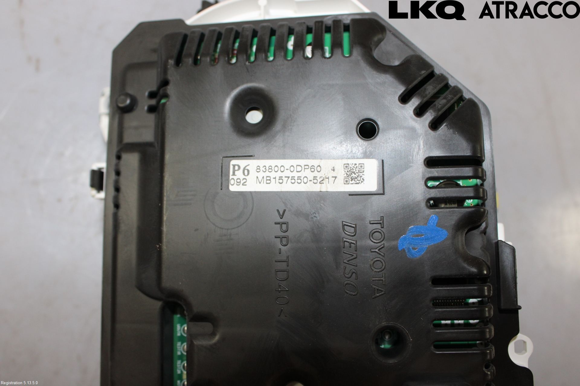 Toyota YARIS XP130 12-14 Instrument Komb