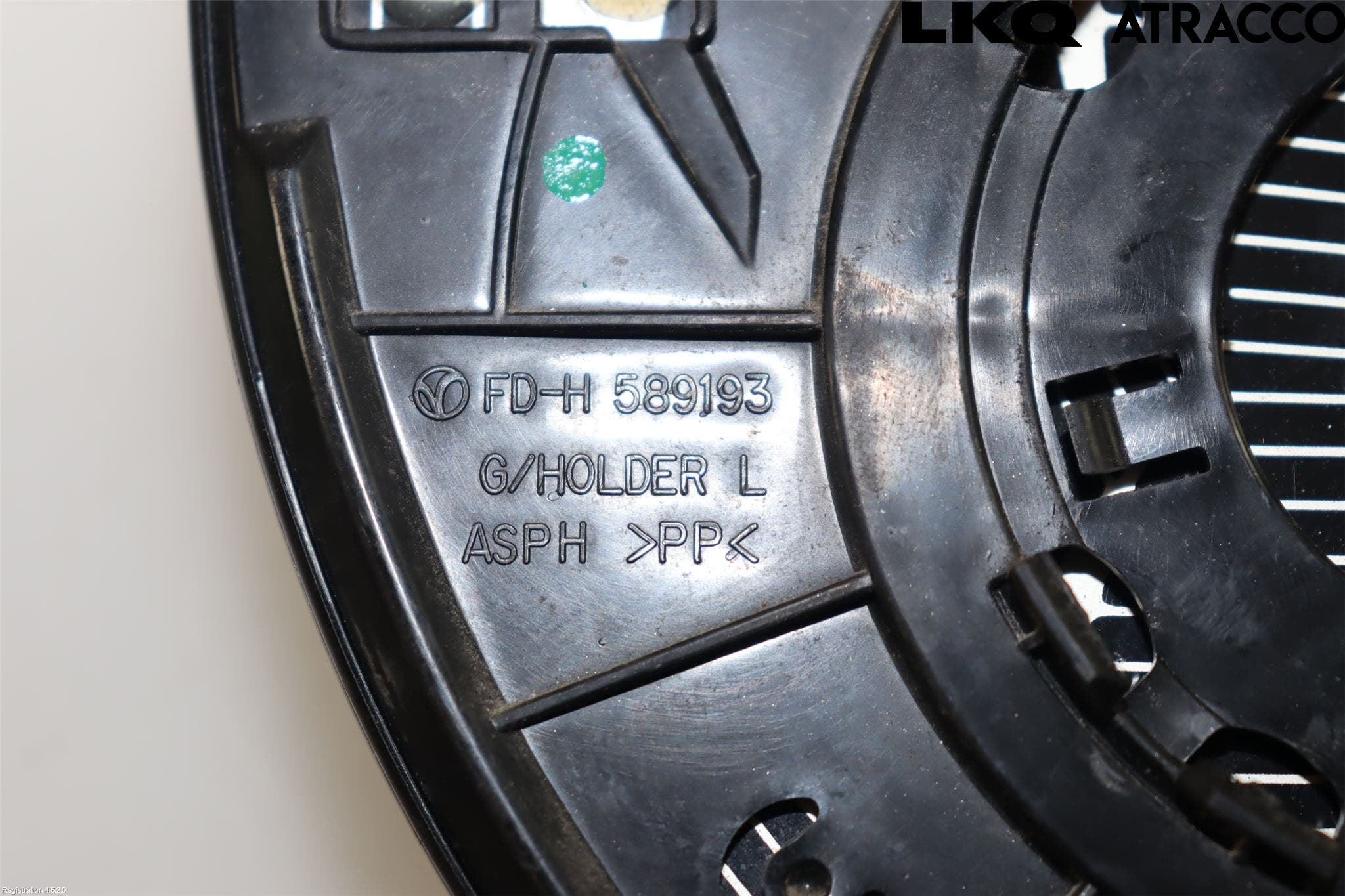 Hyundai i30 FD 07-12 Spegelglas Vä