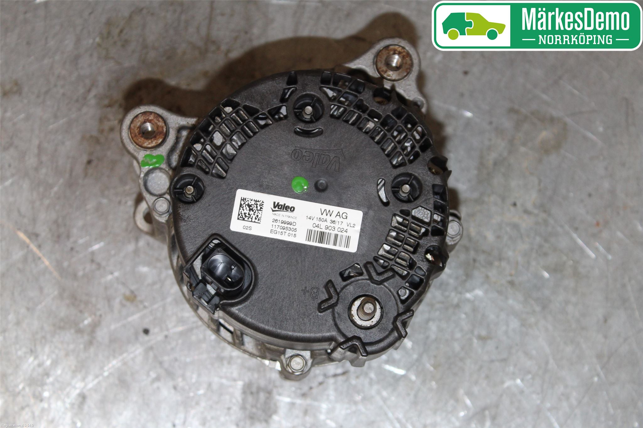 Audi A4/S4 B9 16-19 Generator