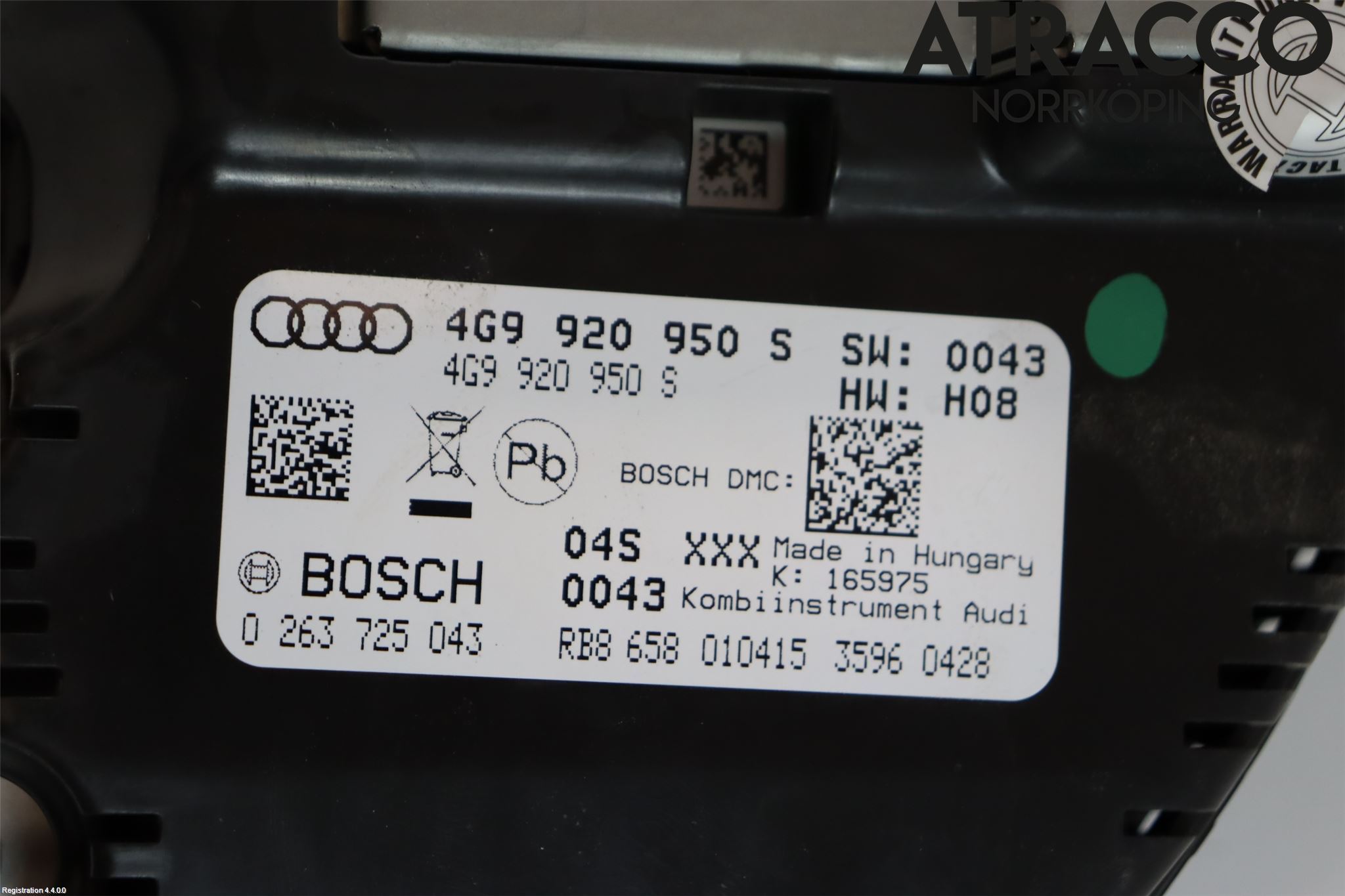 Audi A6 ALLROAD 12-18 Instrument Komb