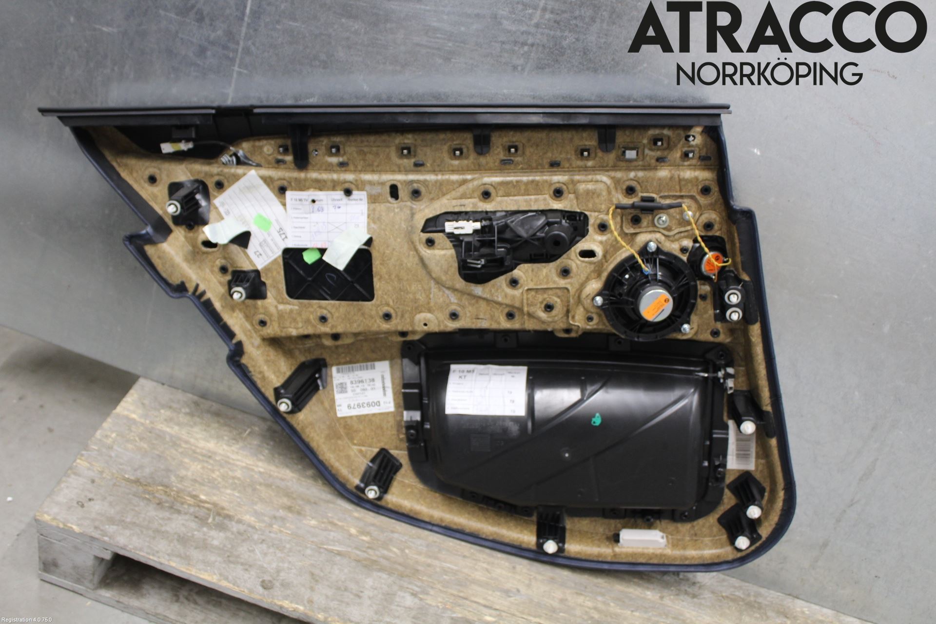 BMW 5 F10/F11/F18 09-17 Dörrklädsel Hö