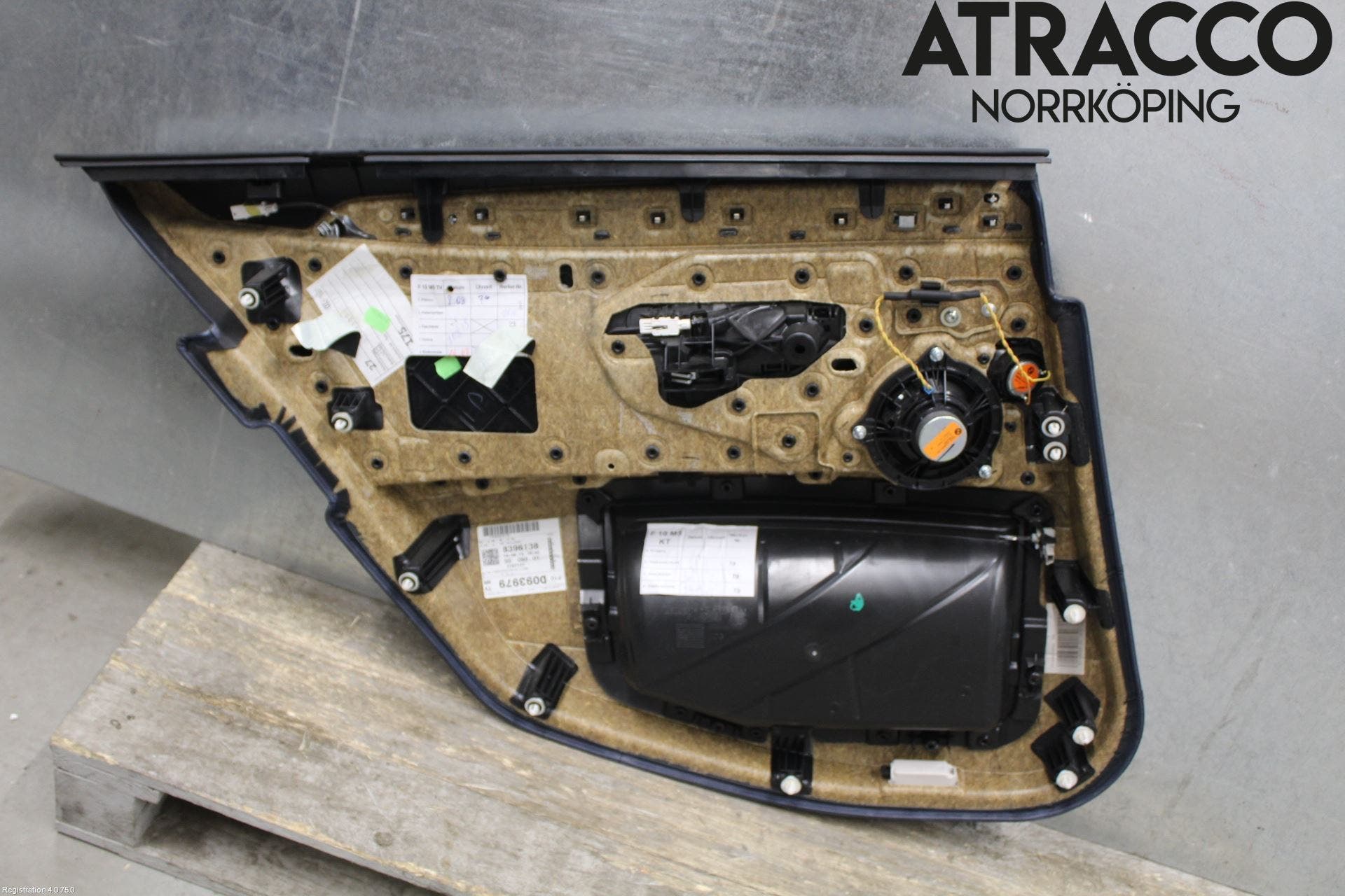 BMW 5 F10/F11/F18 09-17 Dörrklädsel Hö