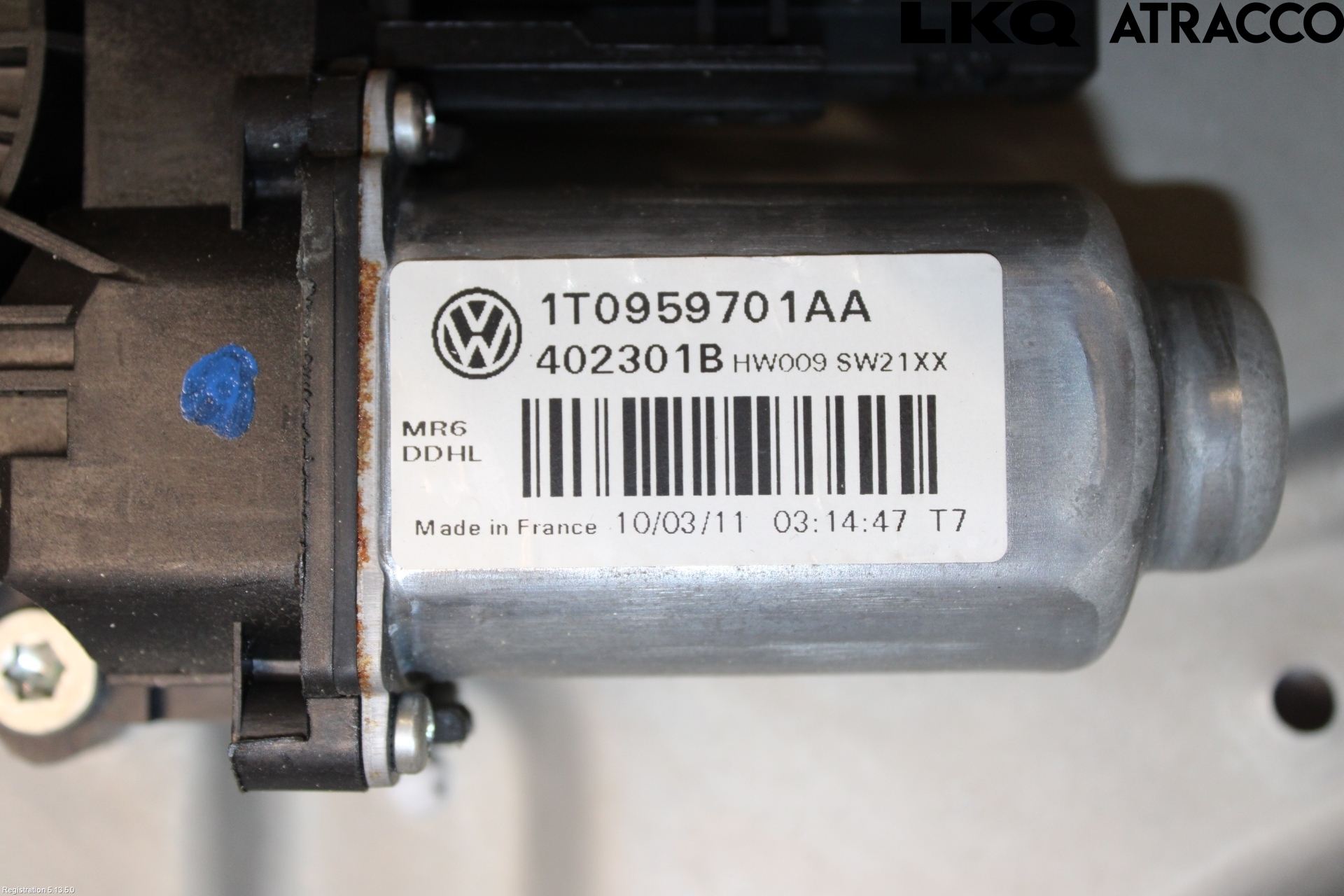 Skoda OCTAVIA (1Z) 05-13 Fönsterhiss El Kompl