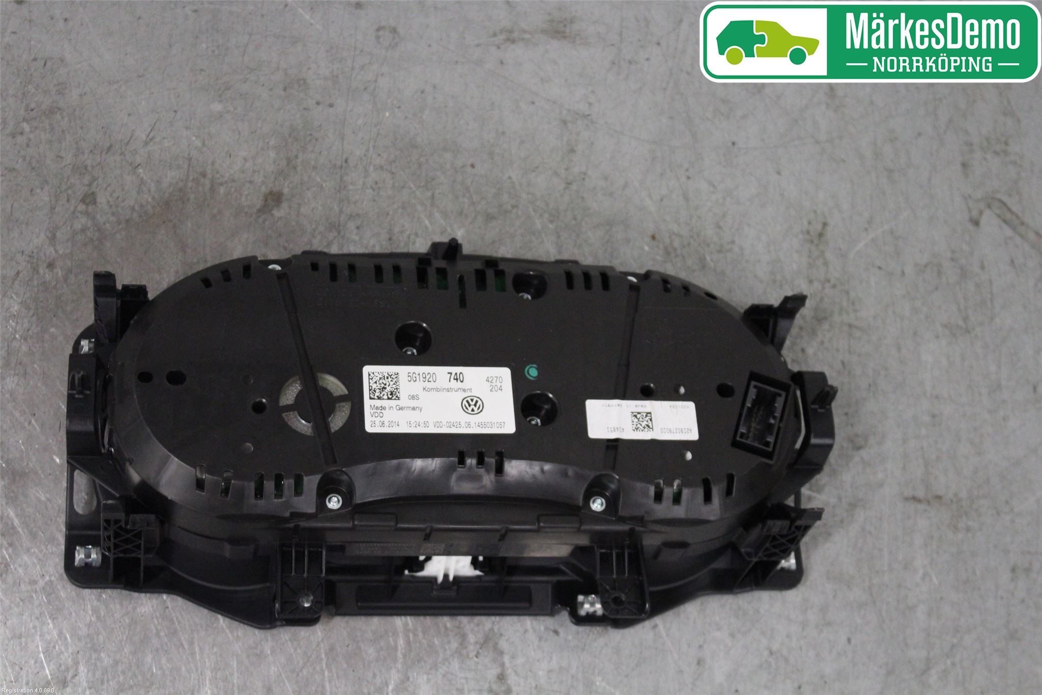 Volkswagen VW GOLF / E-GOLF VII 13-20 Instrument Komb
