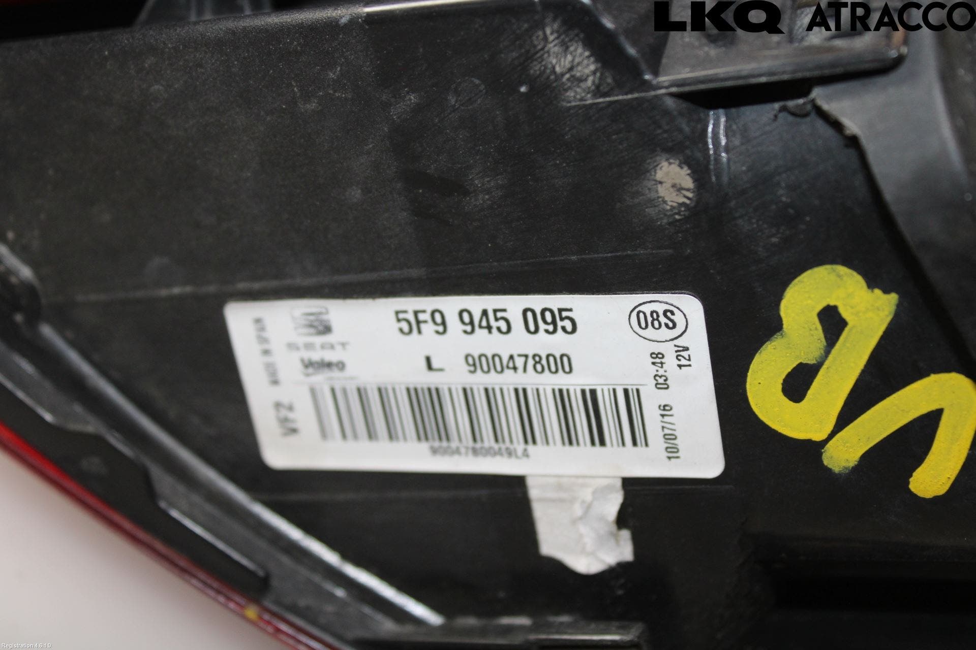 Seat LEON 13-20 Bakljus Vänster