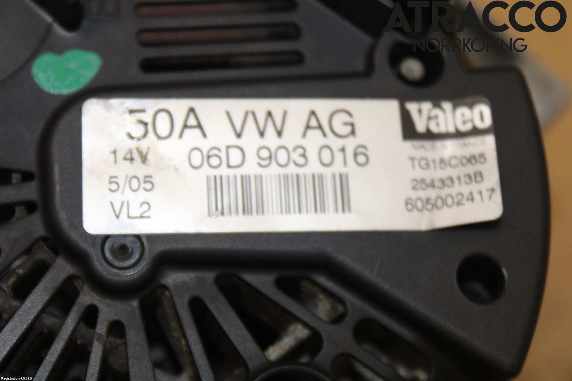 Audi A4/S4 05-07 Generator