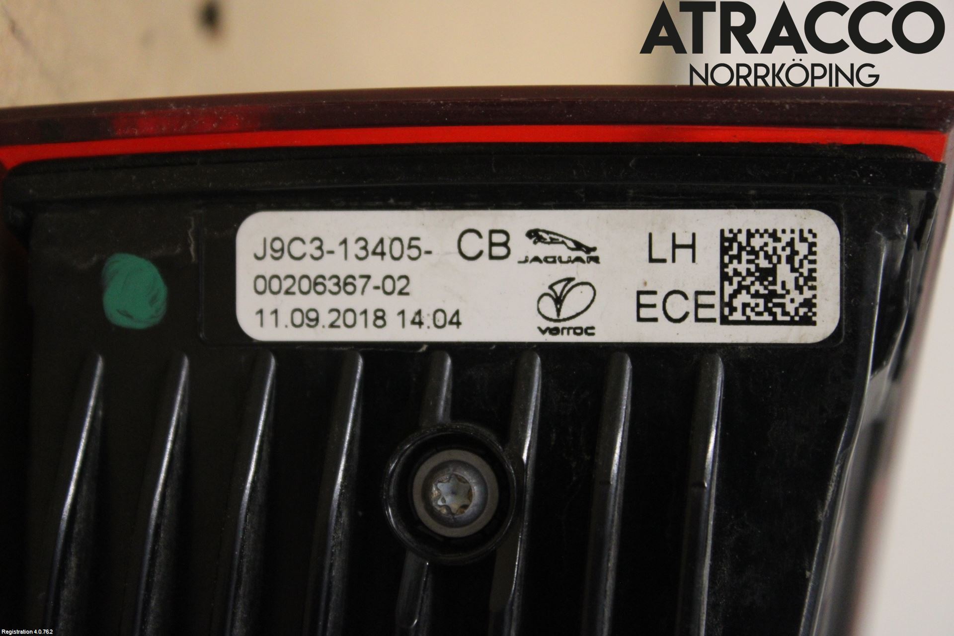 Jaguar E-PACE 17- Bakljus Vänster