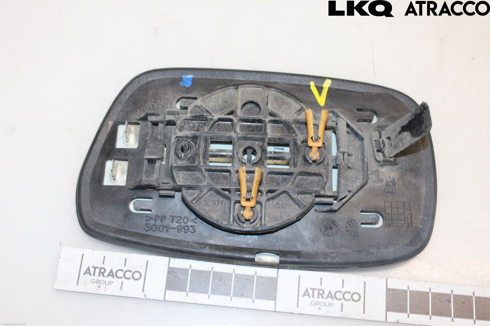 Toyota AVENSIS 98-02 Spegelglas Vä