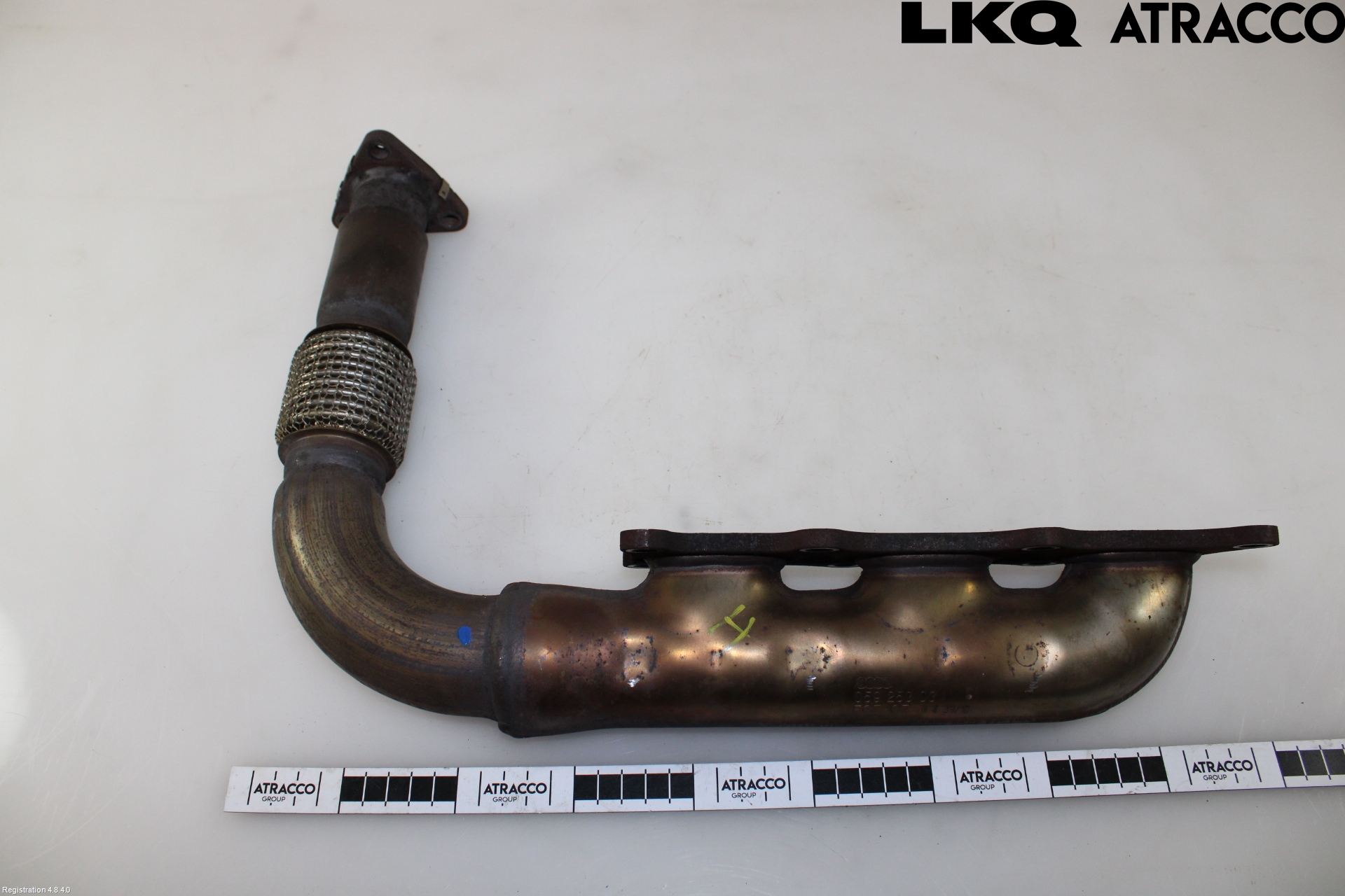 Audi A8/S8 4H 10-17 Grenrör Avgas