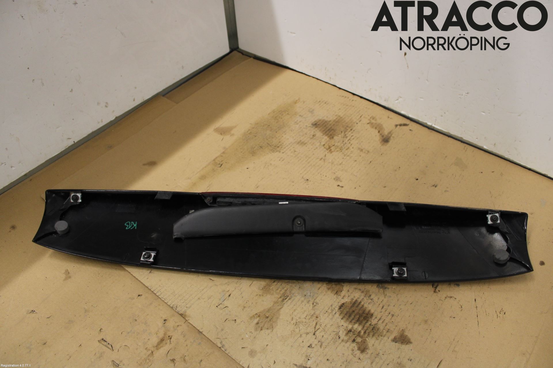 Peugeot 206 98-09 Spoiler Baklucka
