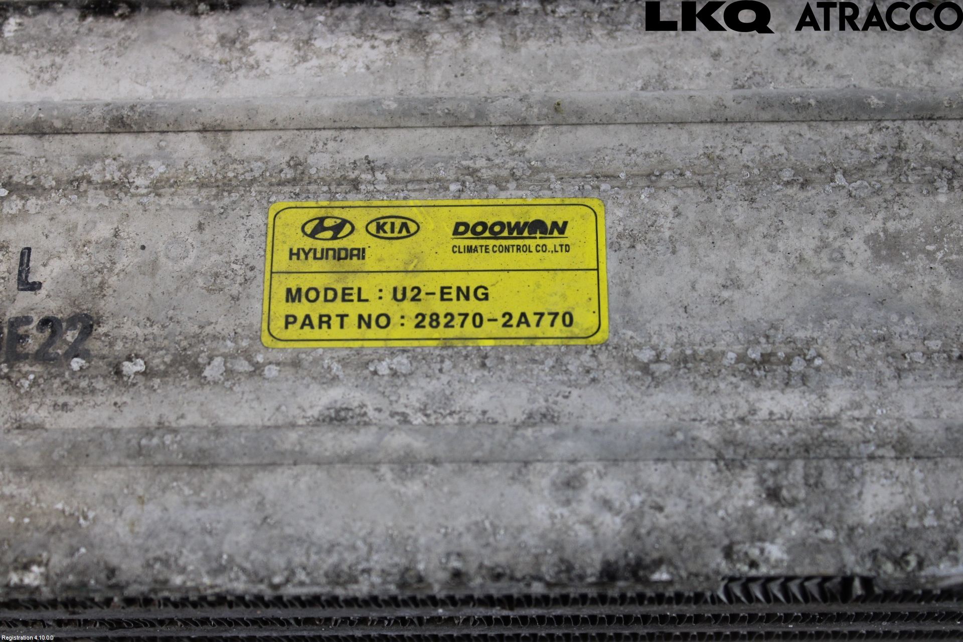 Hyundai i30 GD 13-17 Laddluft-Intercooler Kyl