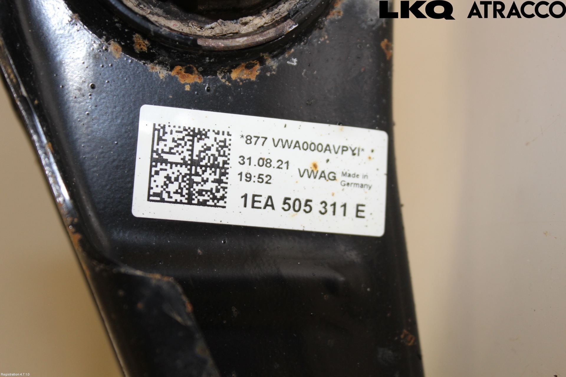 Skoda ENYAQ iV 21- Bärarm Bak Vänster