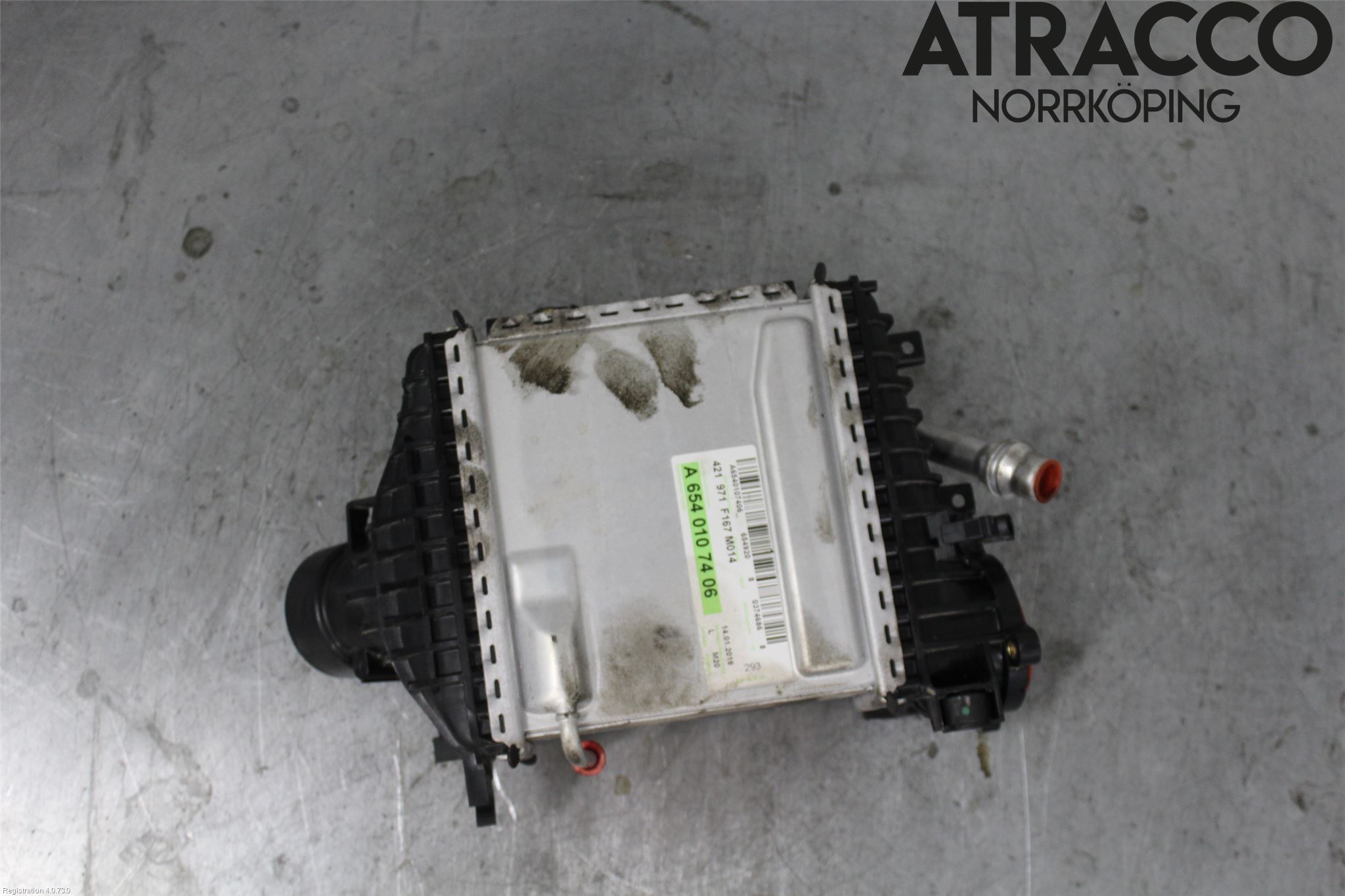 Mercedes-Benz MB GLE-KLASS (W167/V167/C167) 19- Laddluft-Intercooler Kyl