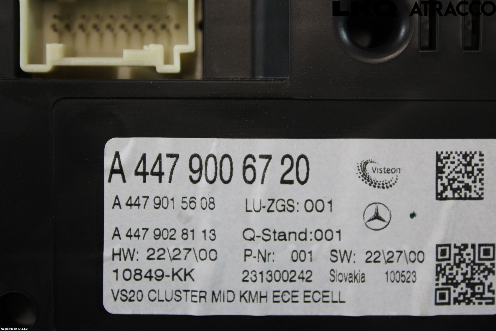 Mercedes-Benz MB VITO/V-KLASS (W640,W447,W448) 14- Instrument Komb