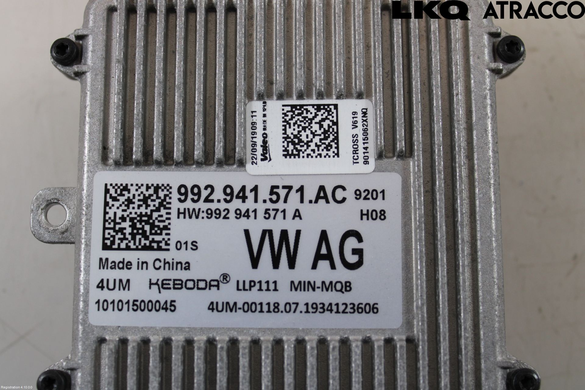 Volkswagen VW T-CROSS 19- Styrenhet Strålkastare