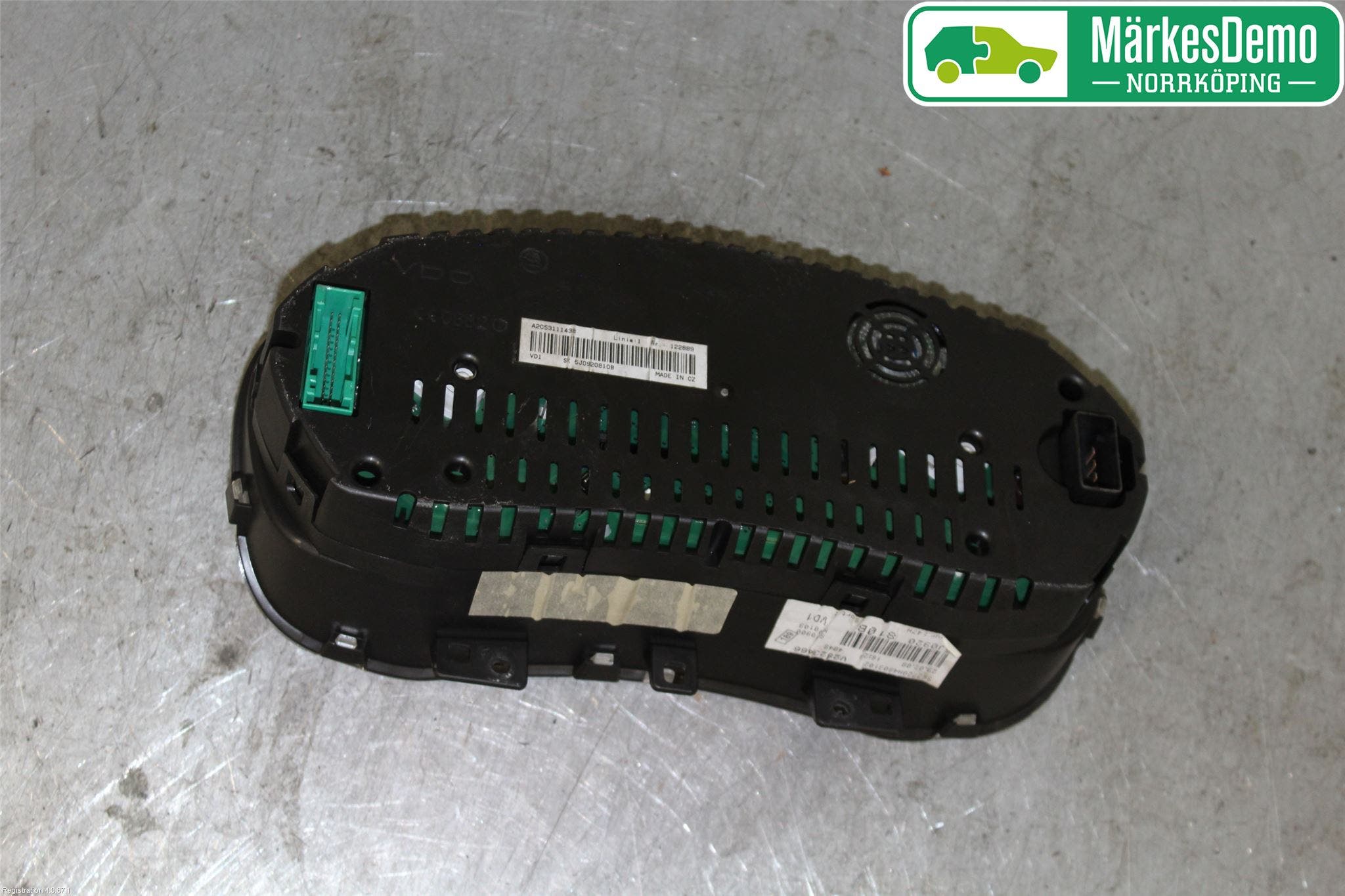 Skoda ROOMSTER Instrument Komb