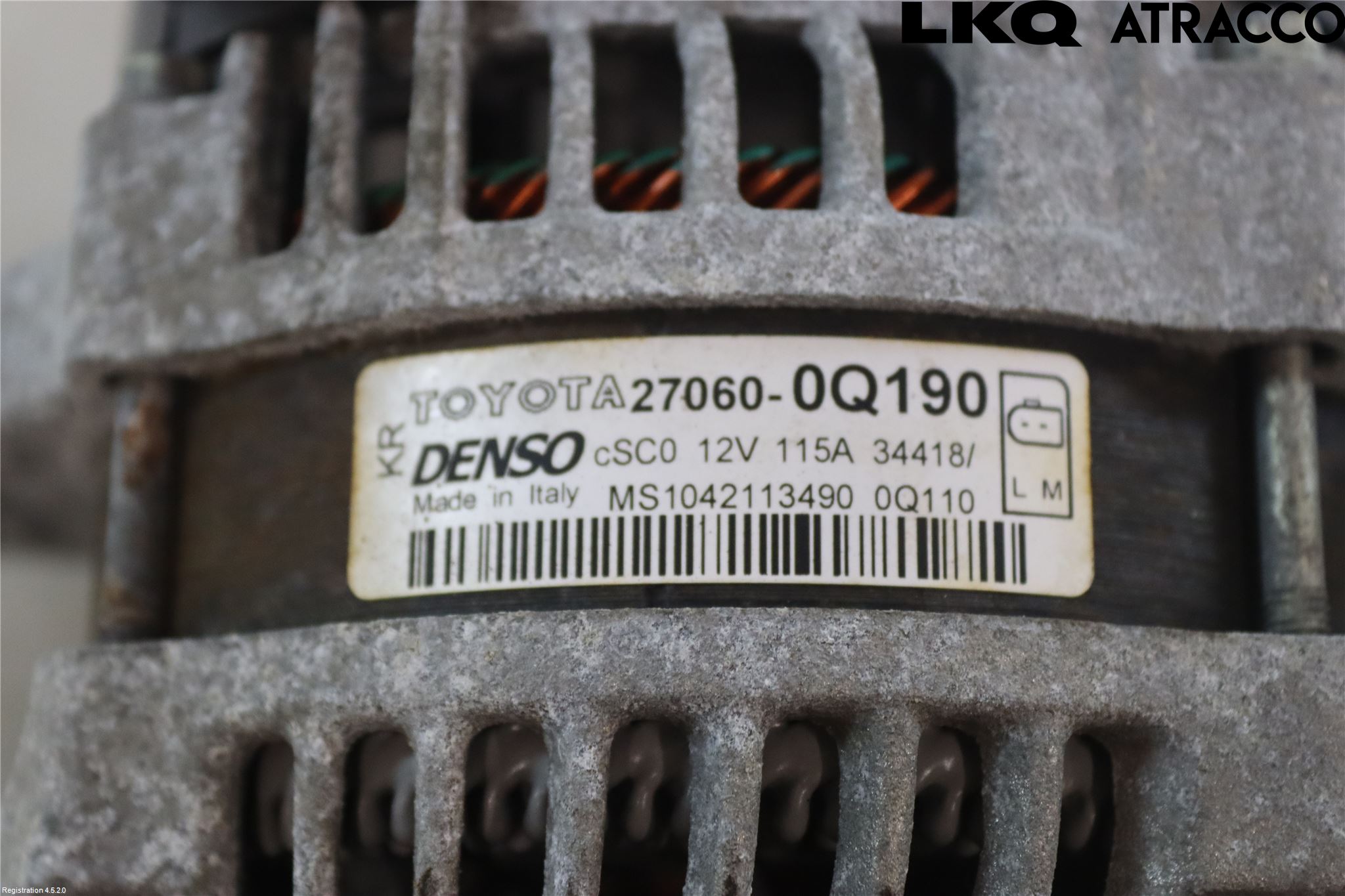 Toyota AYGO 15-21 Generator