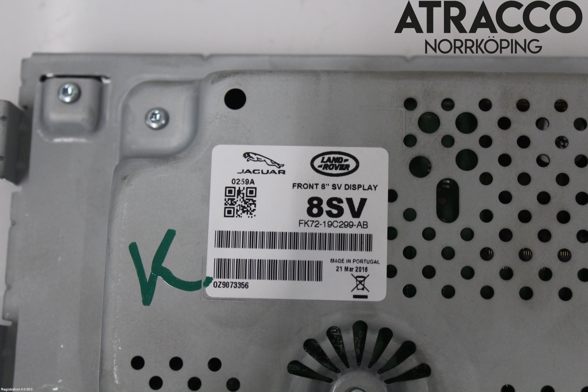 Jaguar F-TYPE Bildskärm