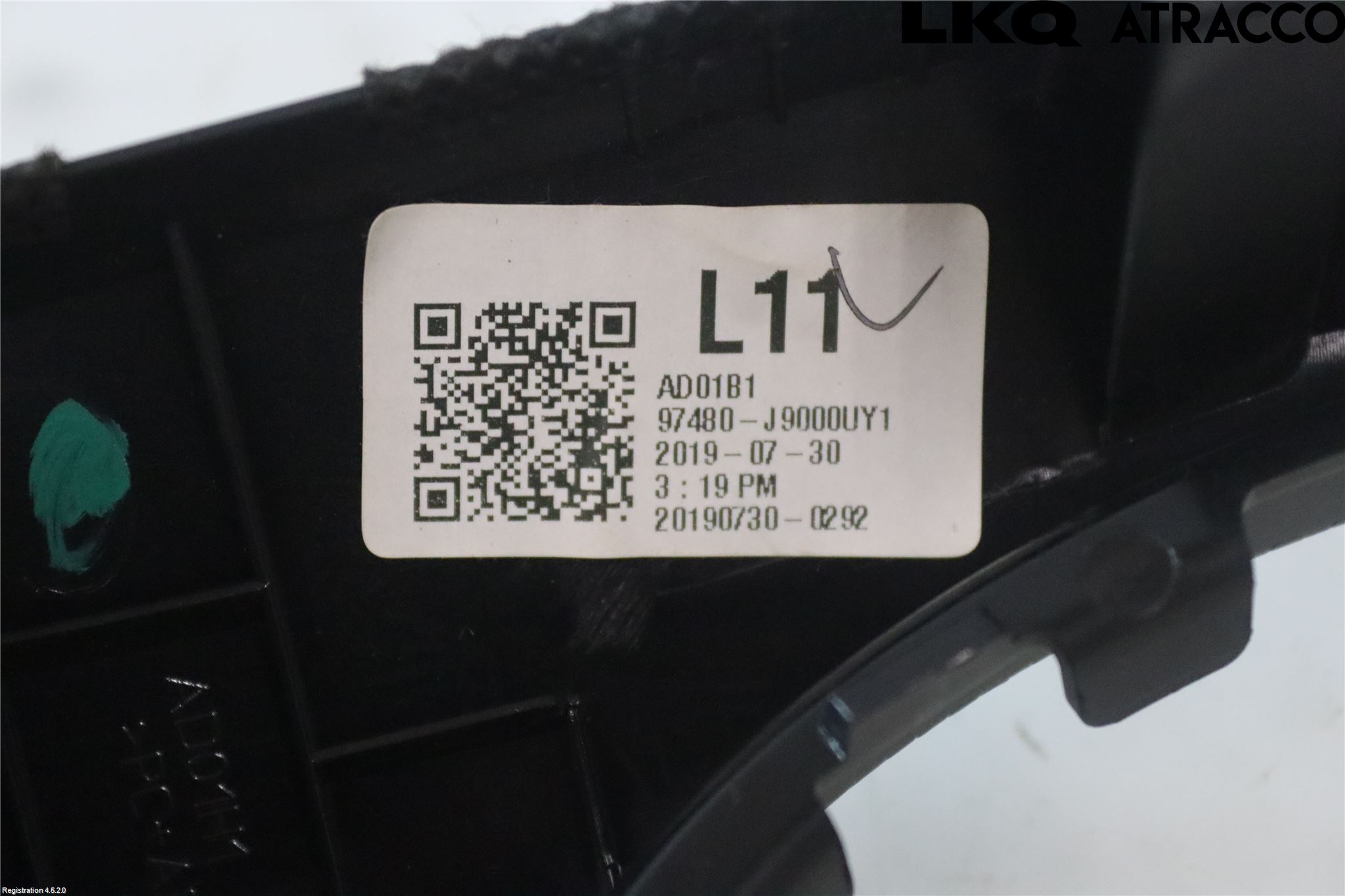 Hyundai KONA/ELECTRIC OS 18-23 Defrosterkanal-Munstycke