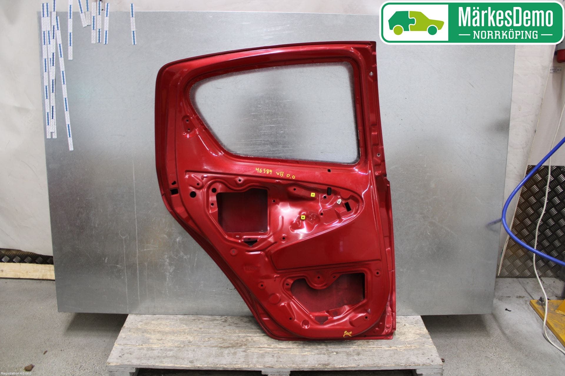 Toyota AYGO 06-14 Dörr Bak Vänster