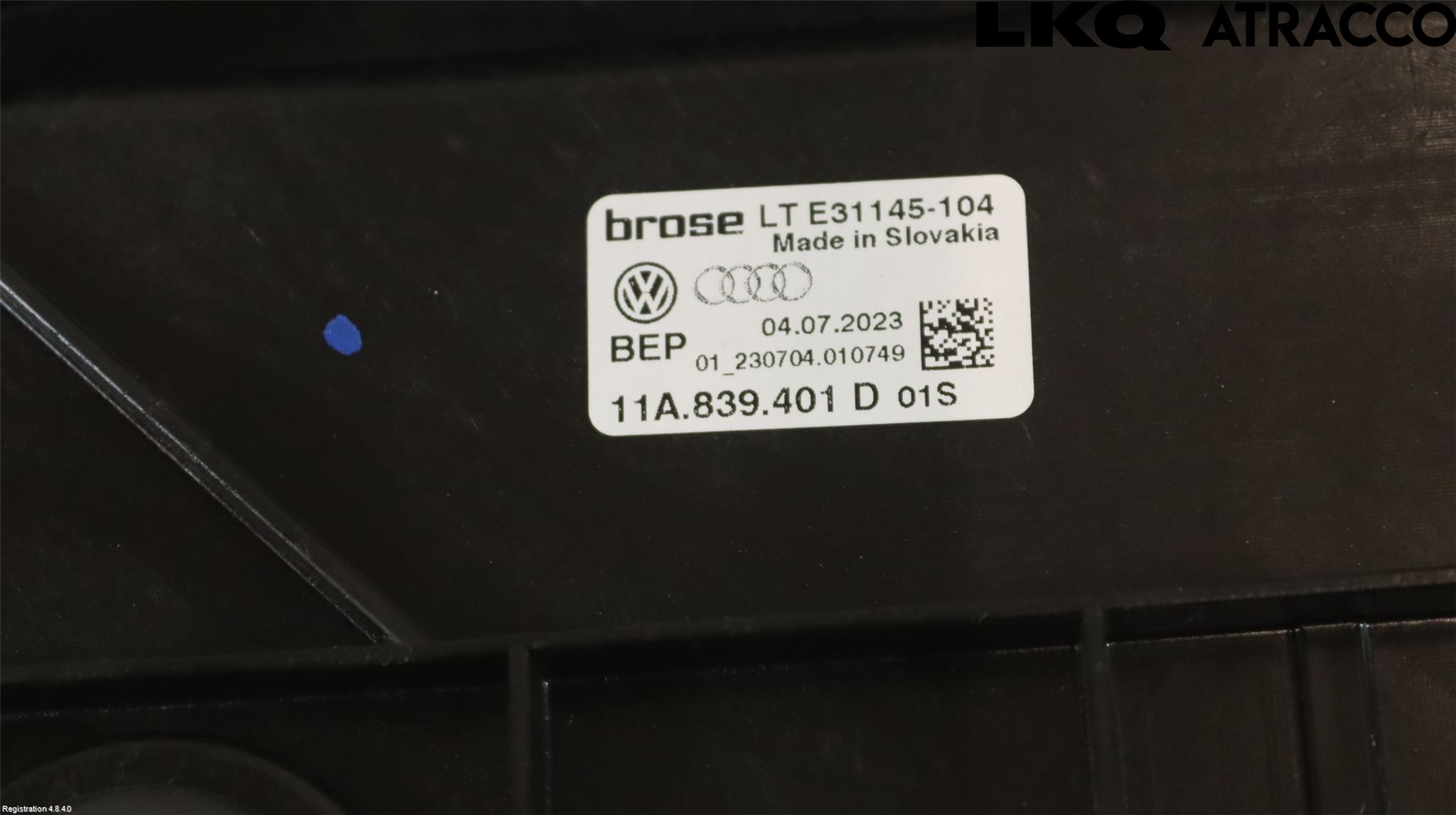 Volkswagen VW ID.4 21- Fönsterhiss El Kompl