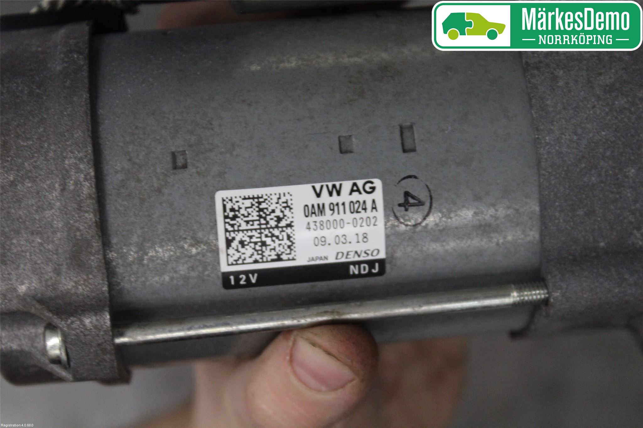 Seat IBIZA V 17-20 Startmotor