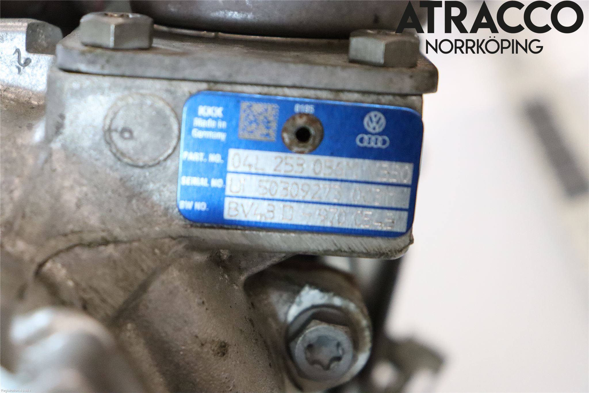 Skoda SUPERB 16-24 Turboaggregat