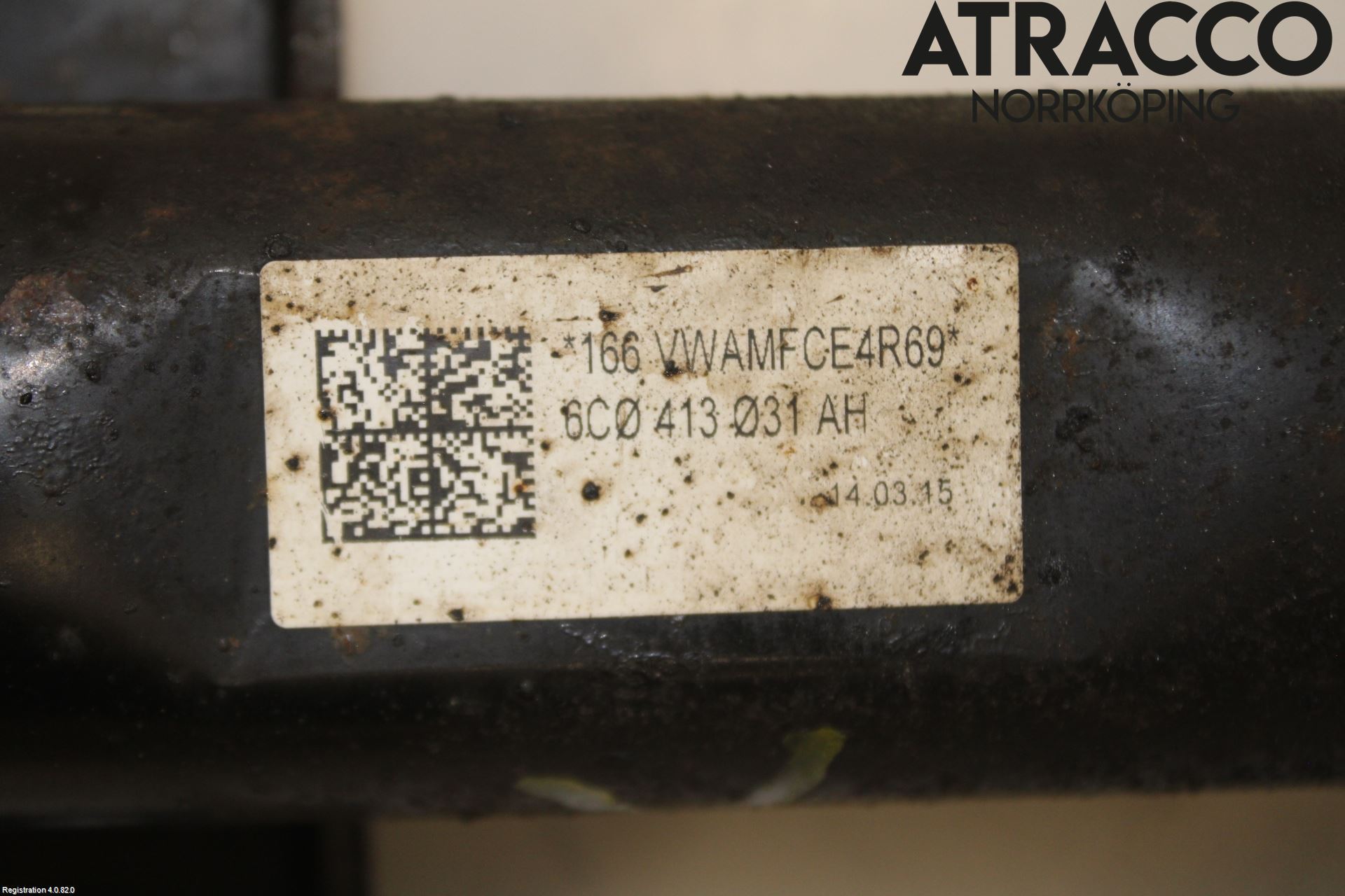 Volkswagen VW POLO 10-17 Fjäderben Fram Vänster