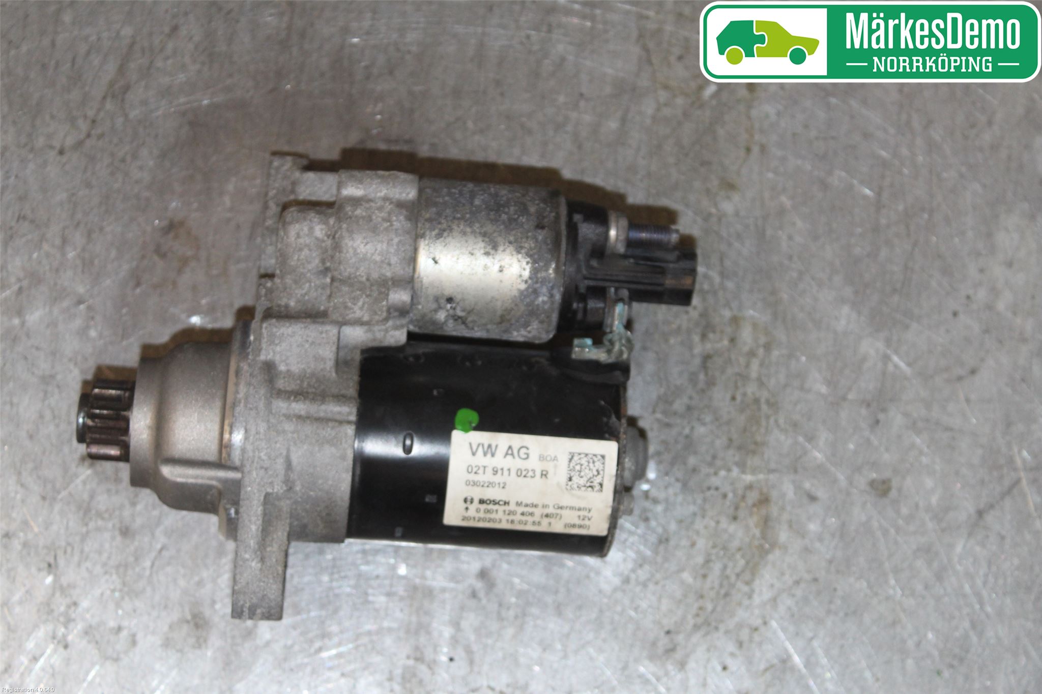 Volkswagen VW POLO 10-17 Startmotor