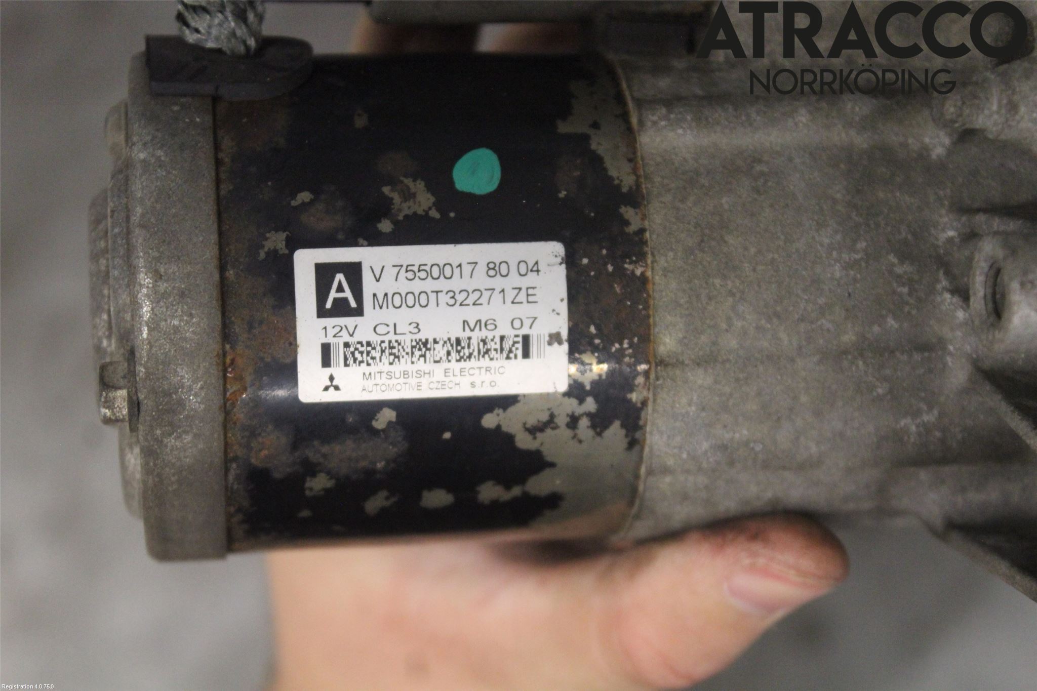 Peugeot 207 Startmotor