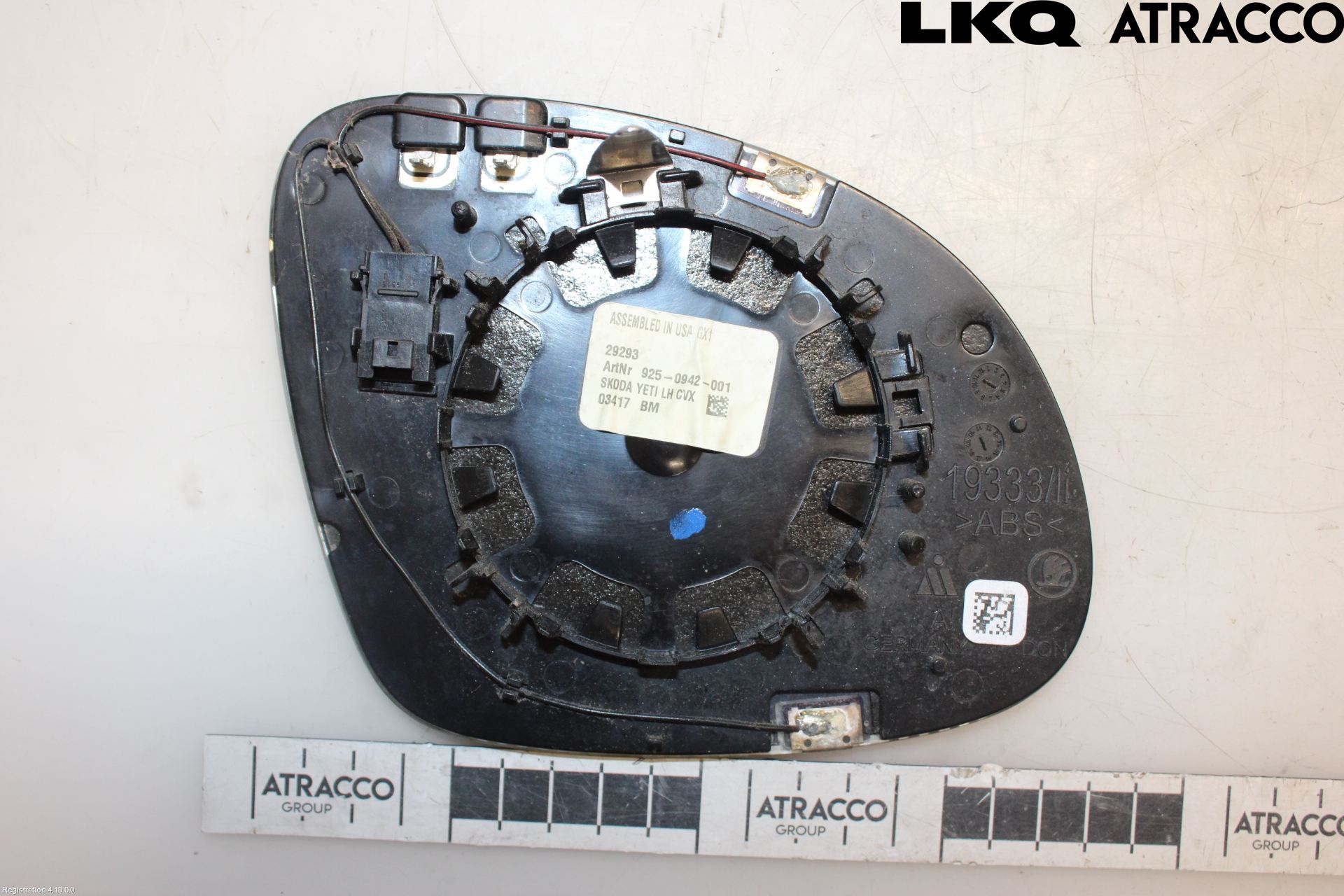 Skoda YETI Spegelglas Vä