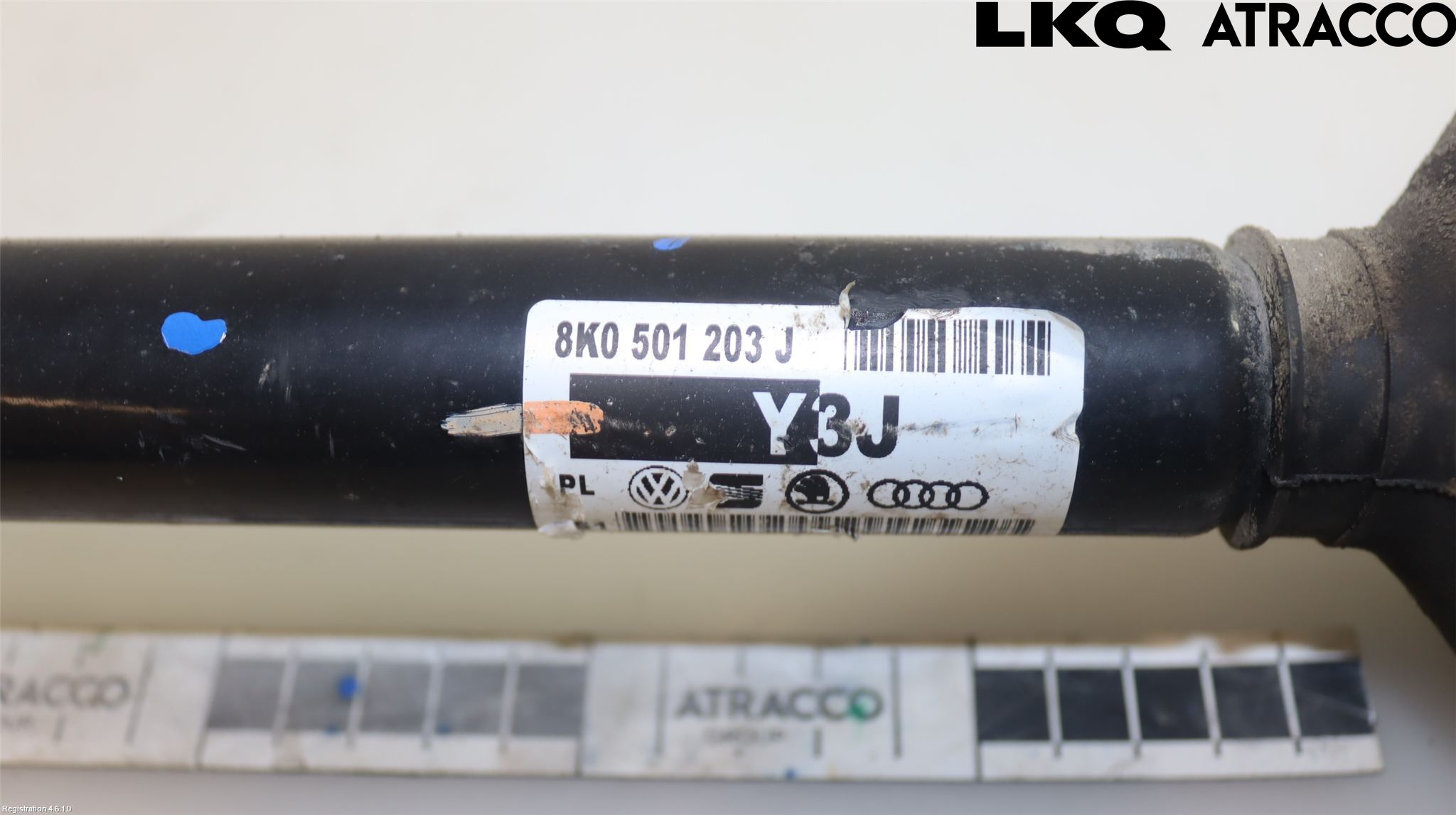 Audi A4 ALLROAD 09-16 Drivaxel Bak Vänster