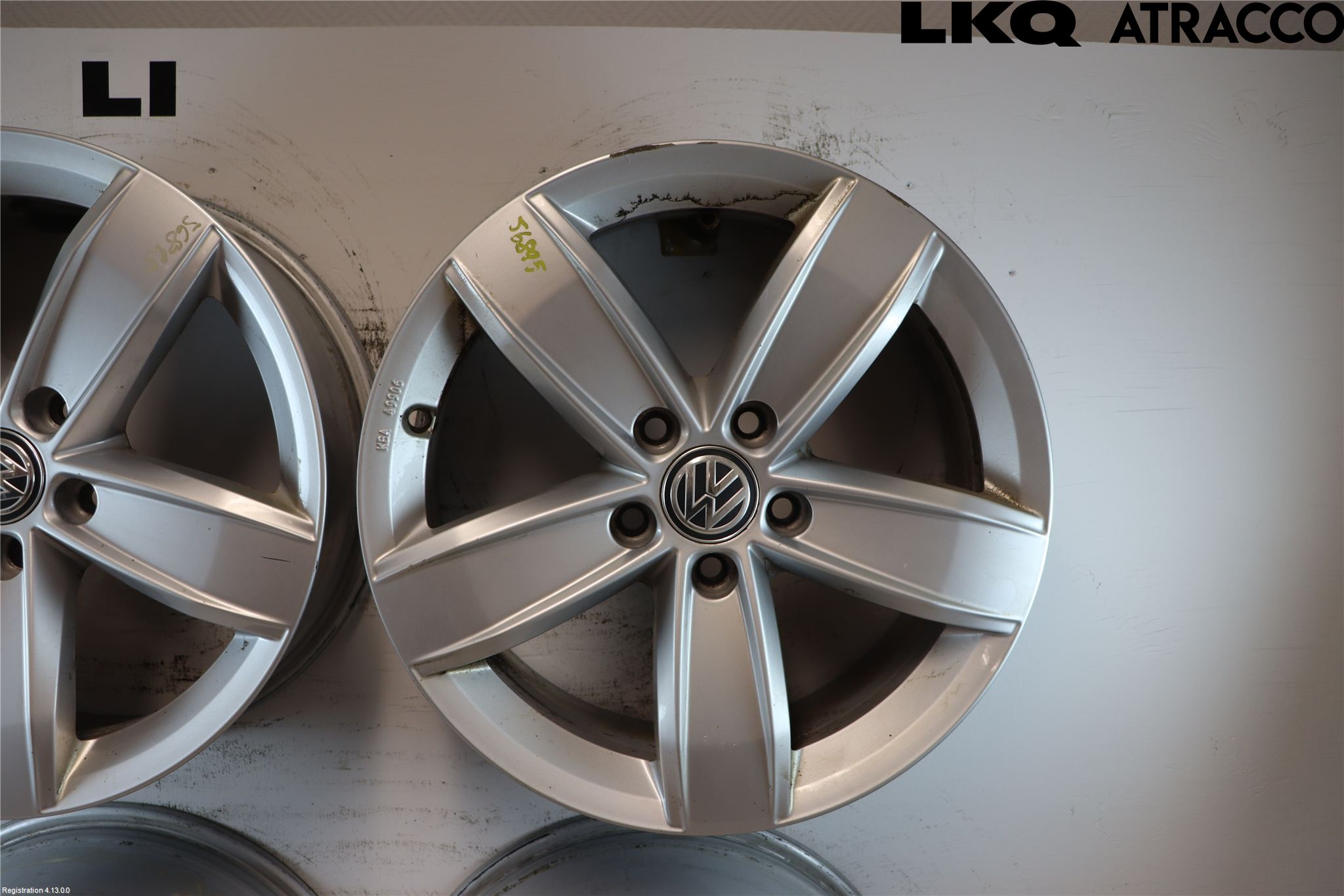 Volkswagen VW TIGUAN 16-24 Fälgsats Aluminium
