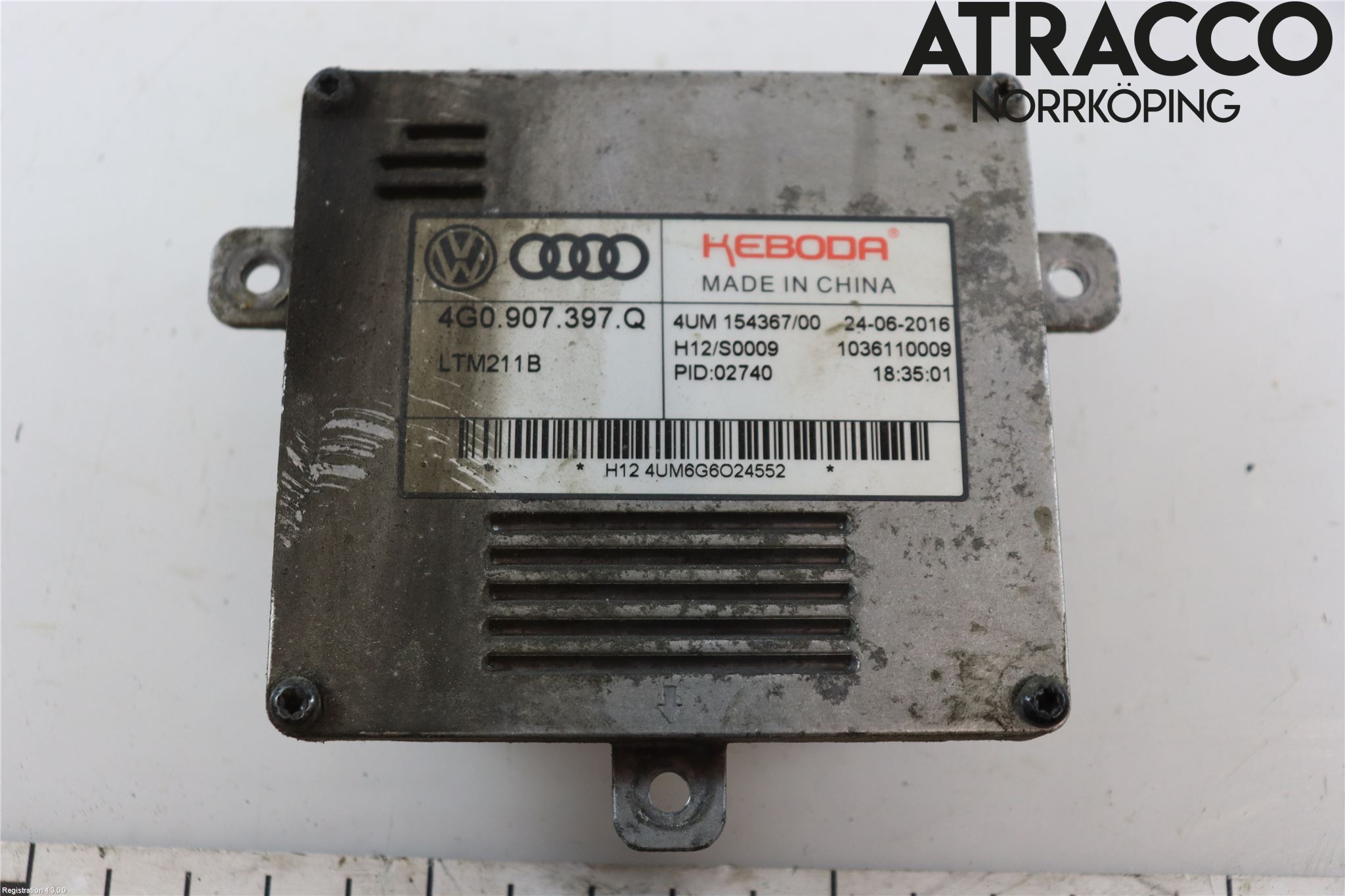 Audi A6/S6 4G 11-18 Styrenhet Strålkastare