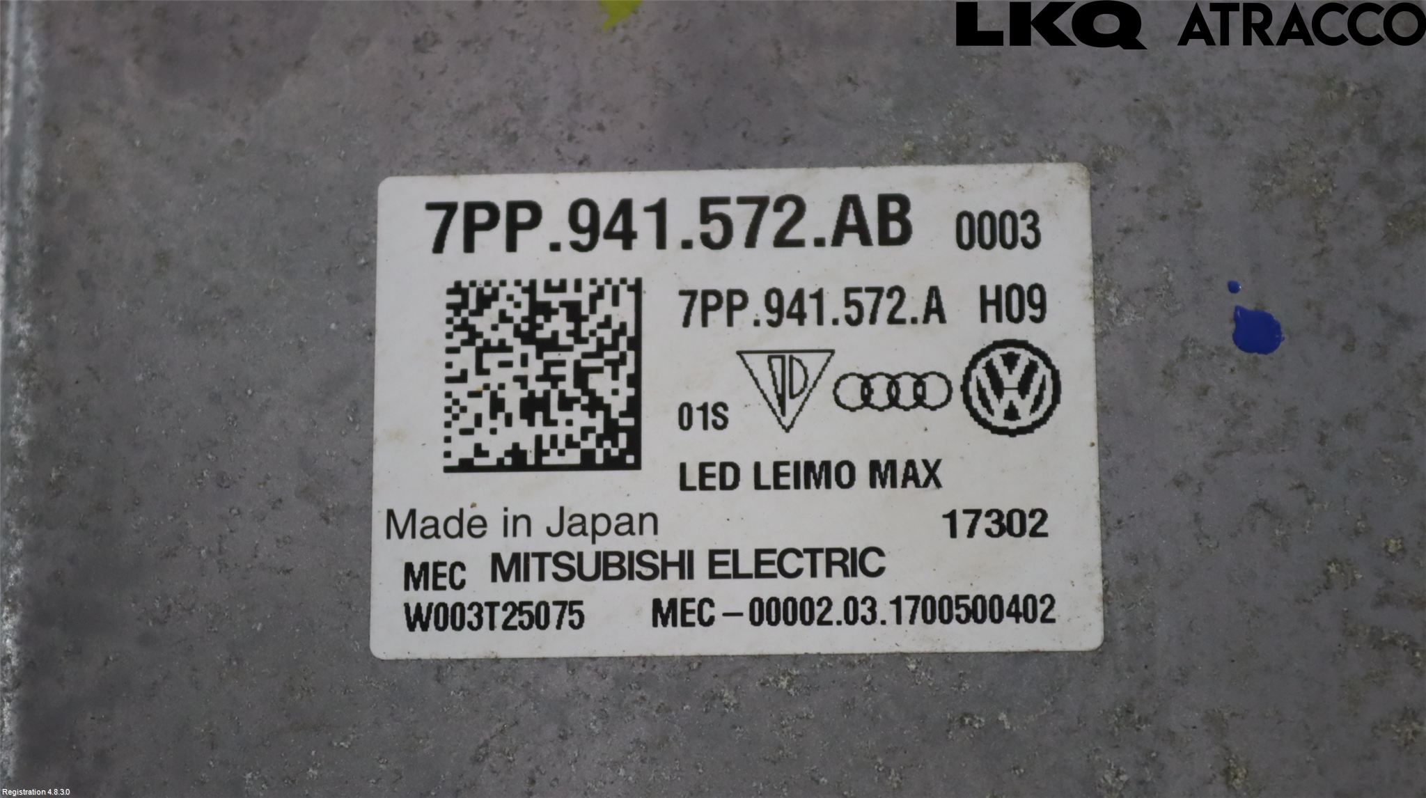Volkswagen VW TIGUAN 16-24 Styrenhet Strålkastare