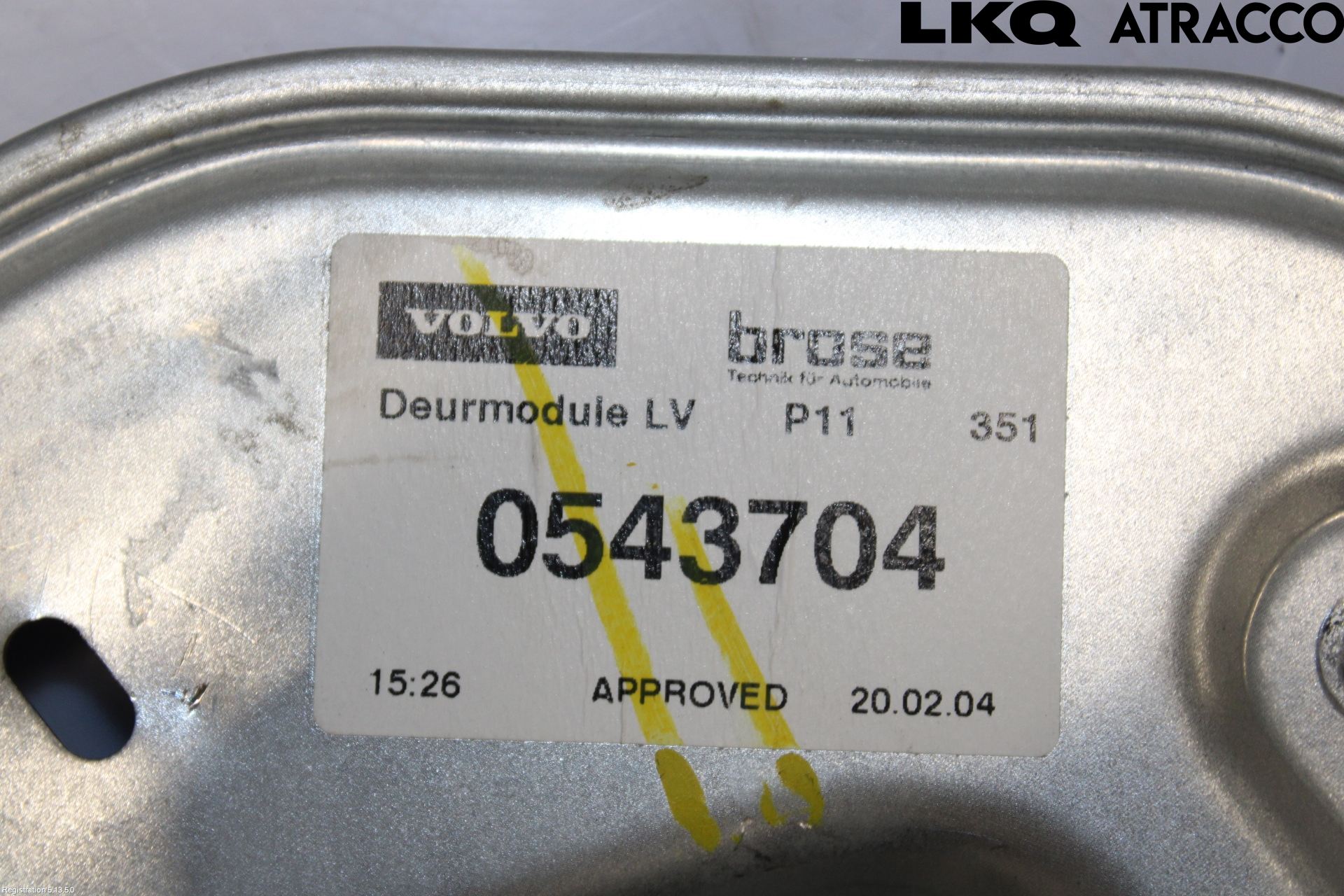 Volvo S40 04-07 Fönsterhiss El Kompl