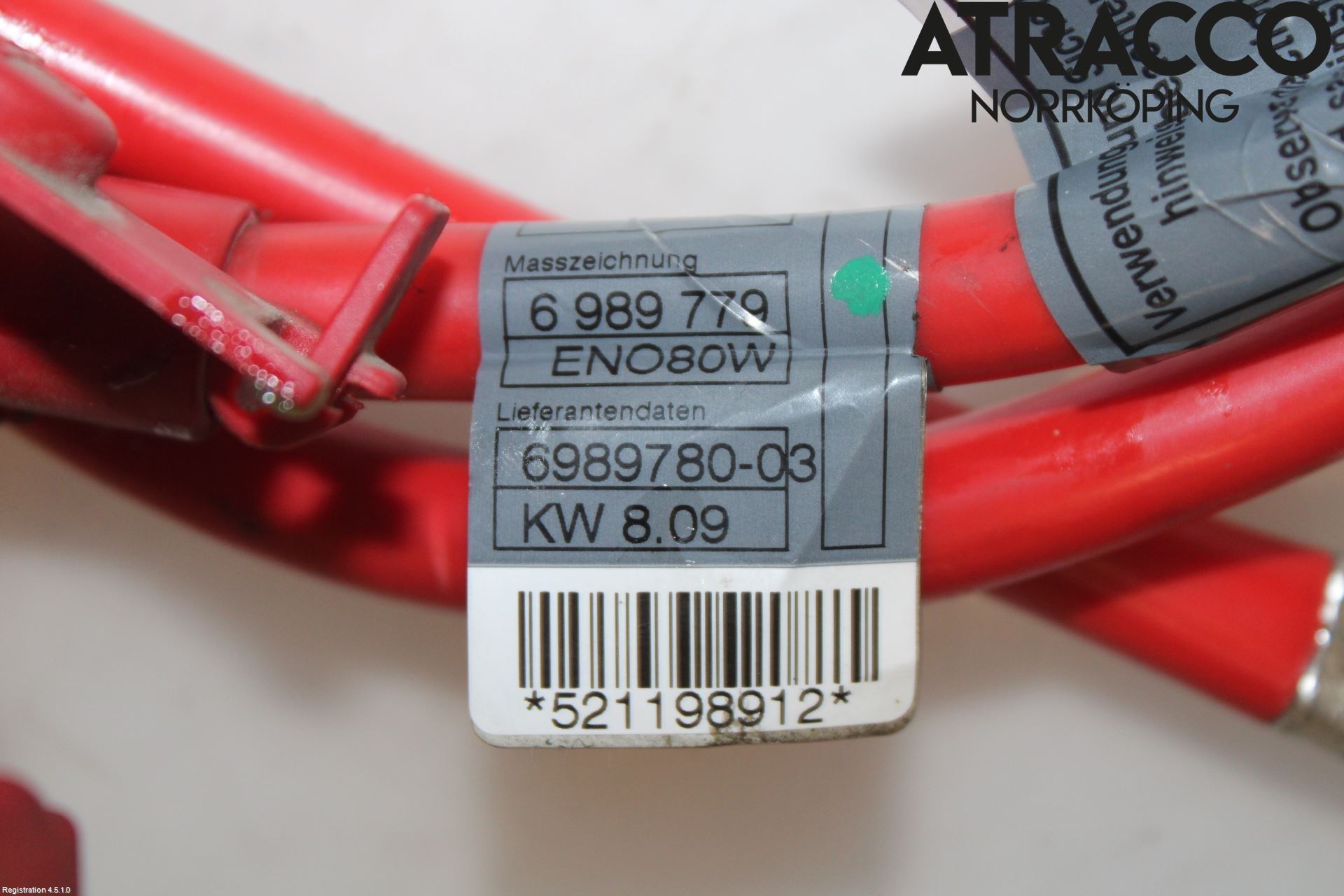 BMW 5 E60/61 Sed/Tou 02-10 Batterikabel