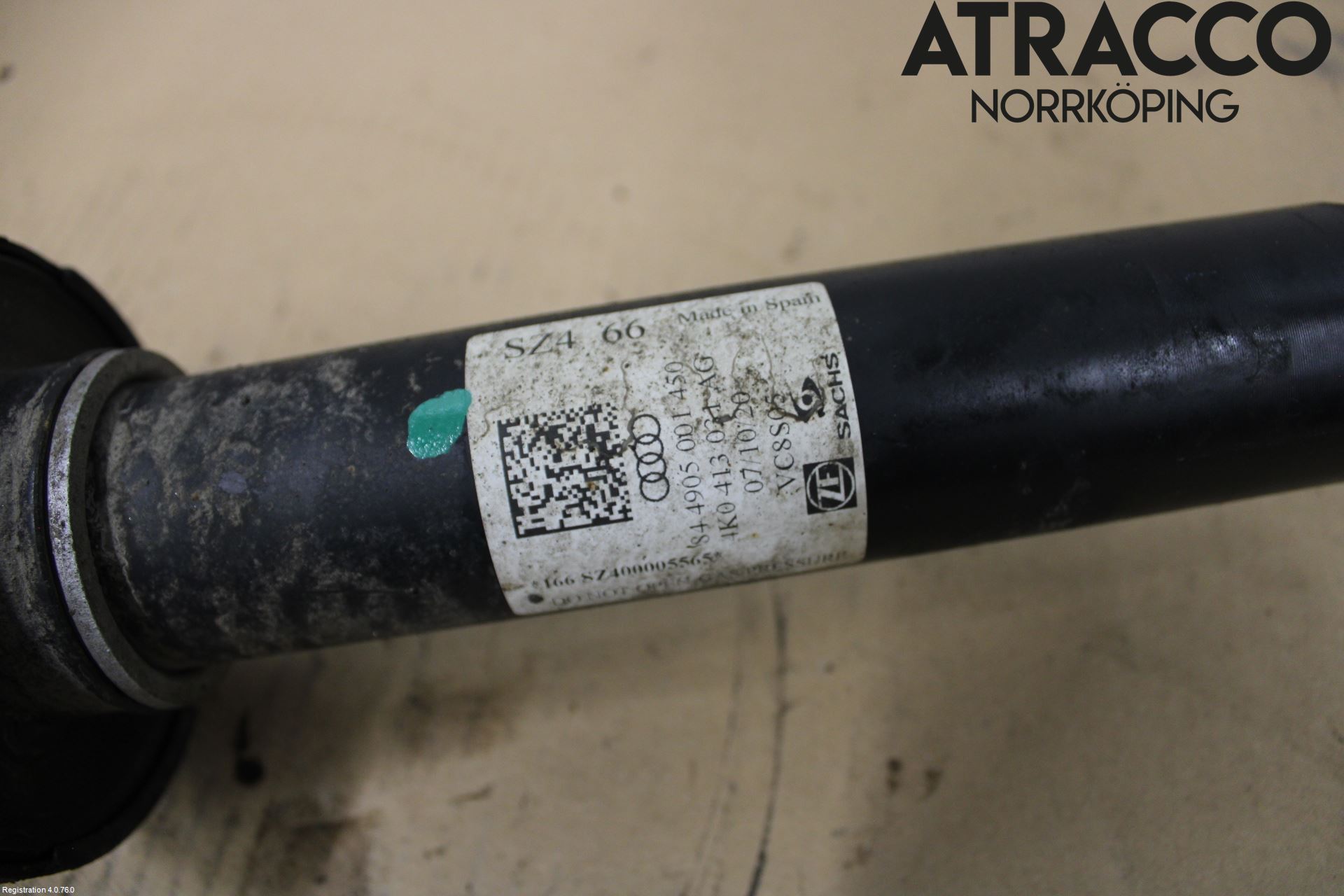 Audi A6 F2/C8 19- Fjäderben Fram Höger