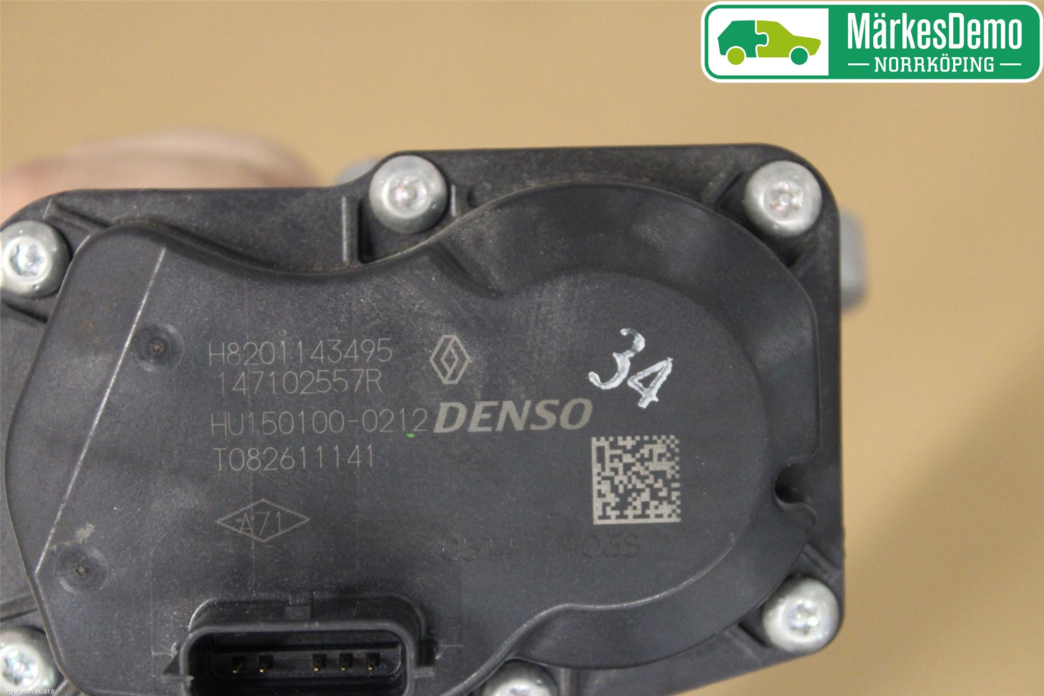 Renault KANGOO II 15-21 Injspjällhus