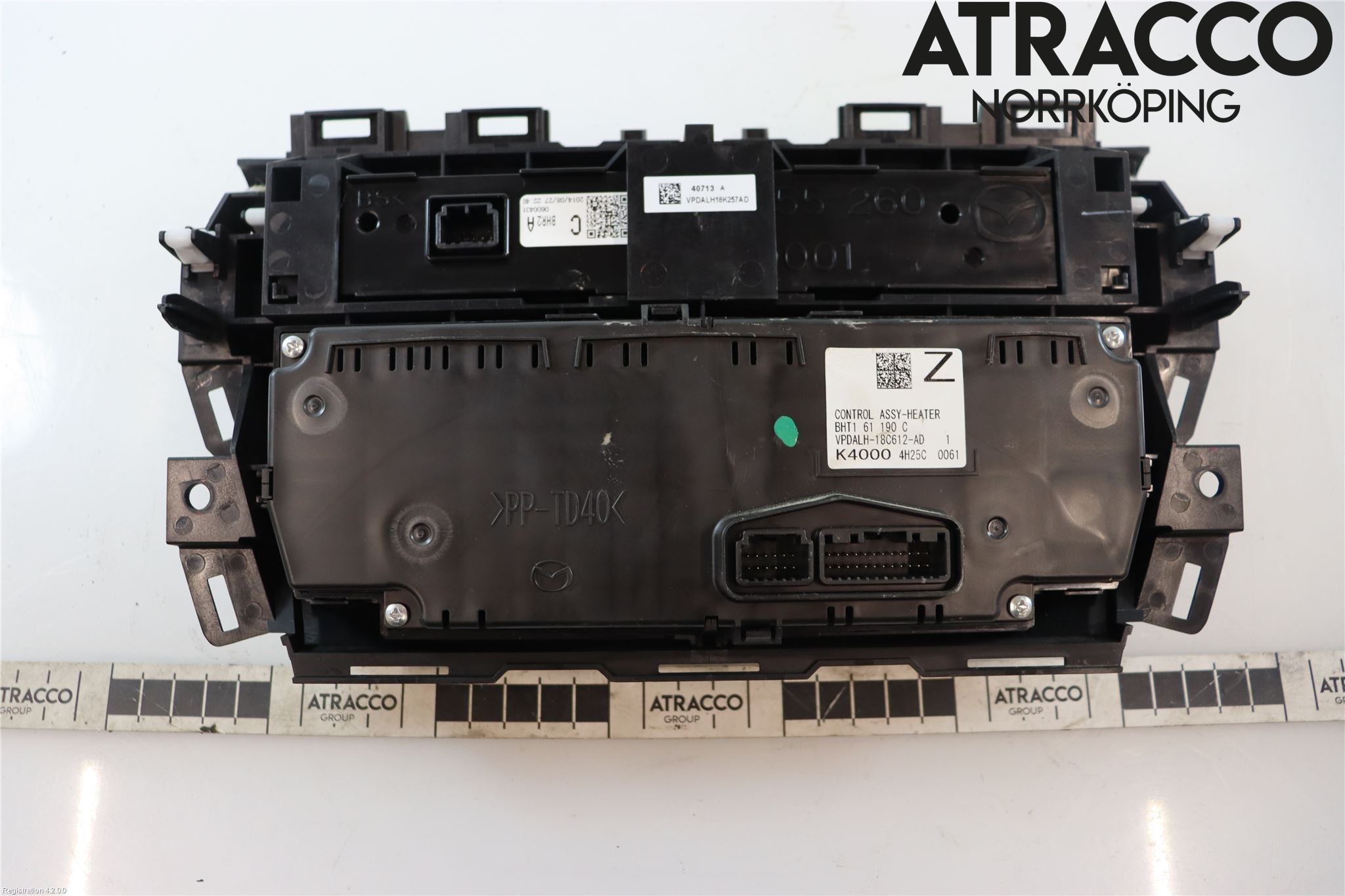 Mazda 3 III 14-19 Värmereglage