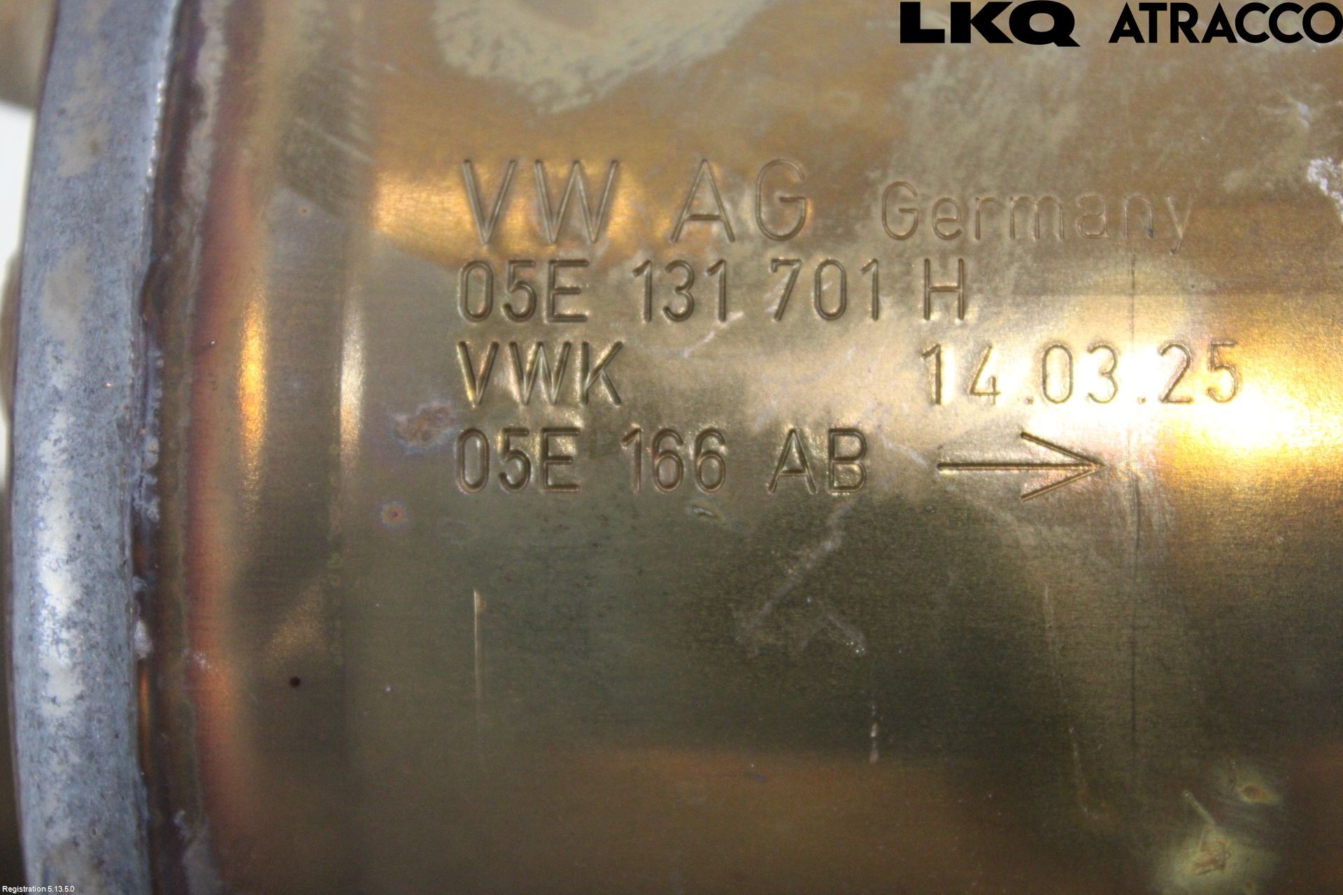 Audi A3/S3 8Y 21- Avgas Partikelfilter