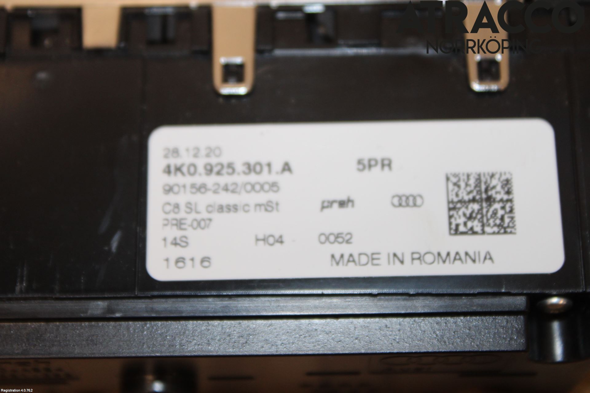 Audi A6 F2/C8 19- Strömställare Multifunktion