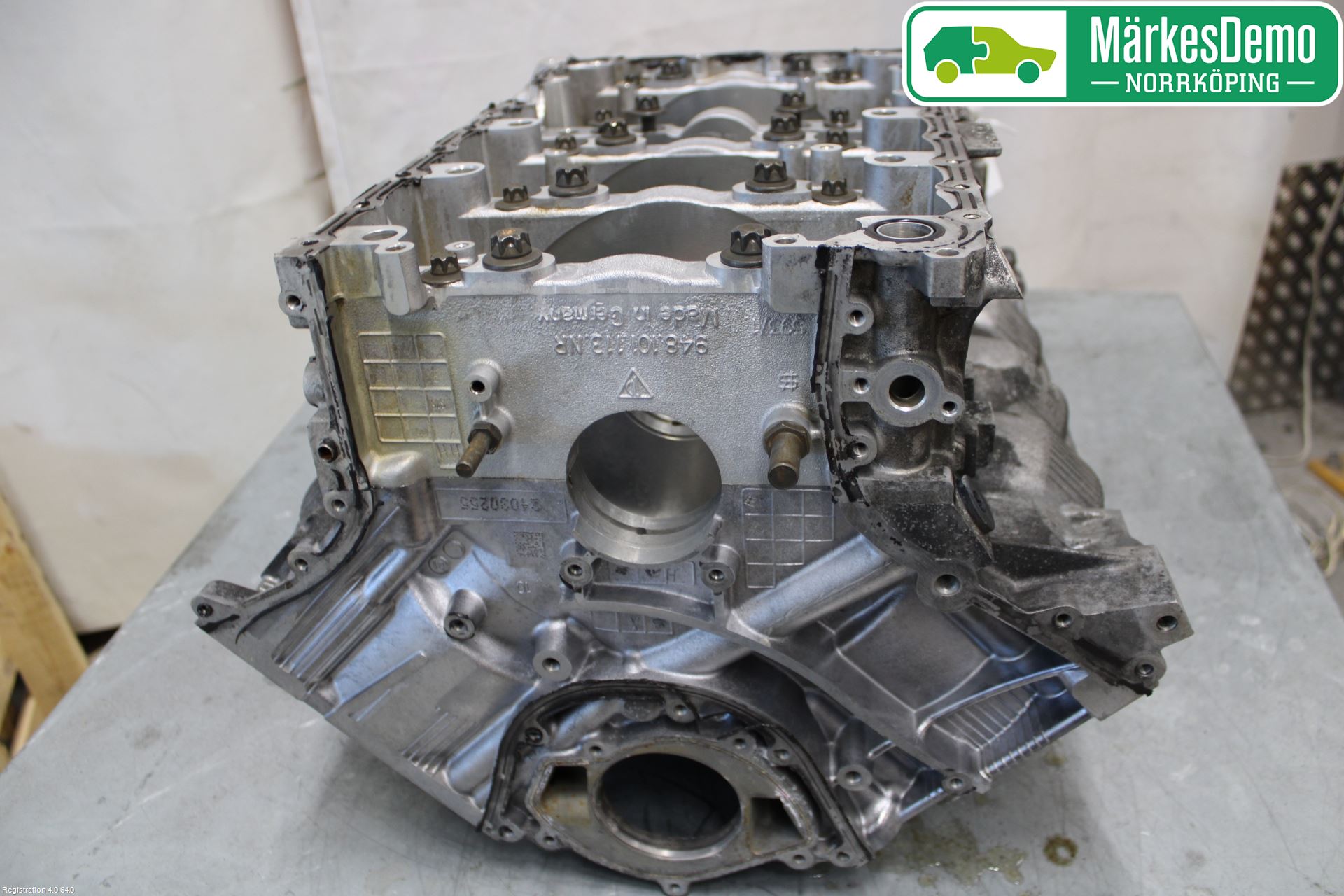 Porsche PANAMERA 09- Motorblock