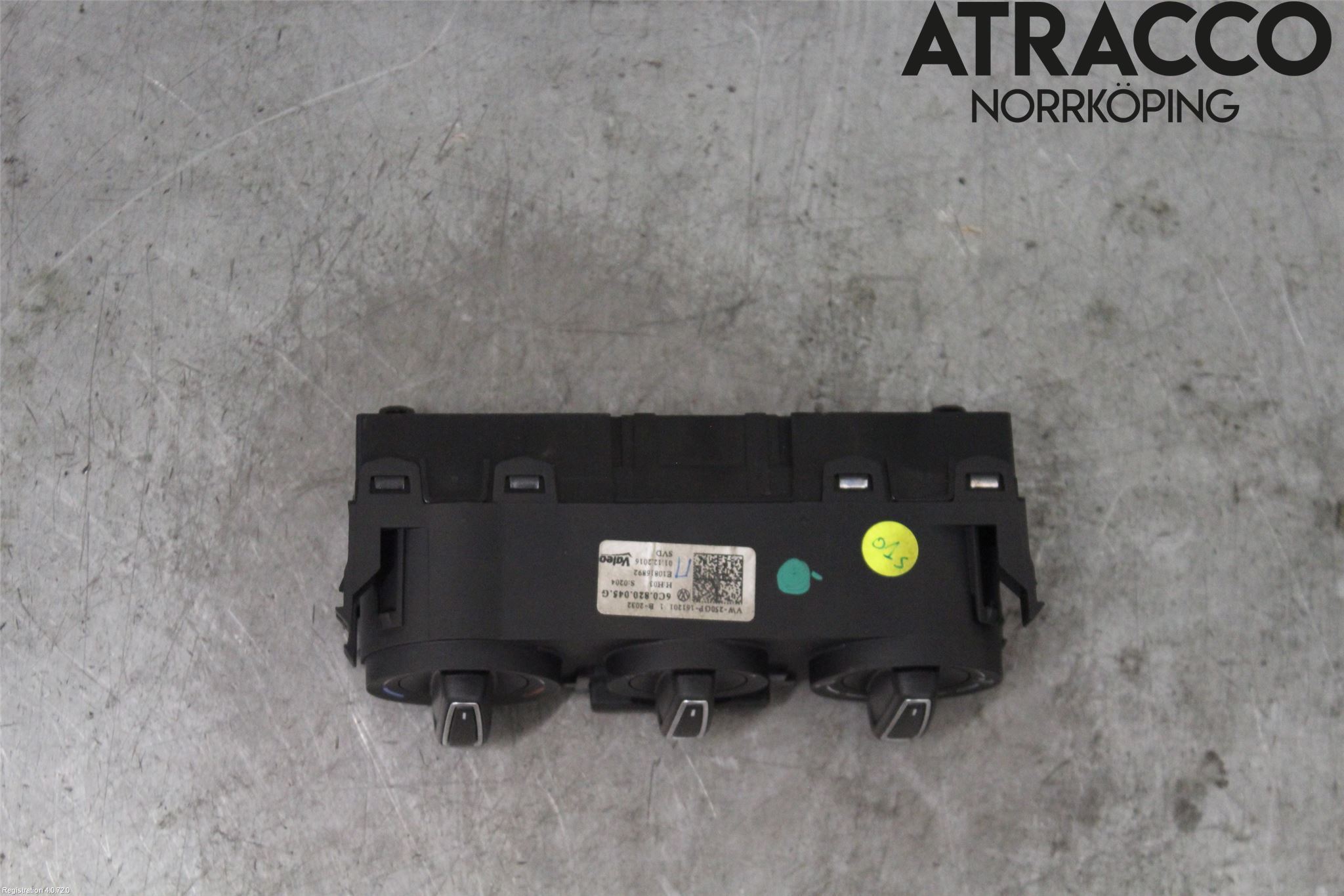 Volkswagen VW POLO 10-17 Värmereglage