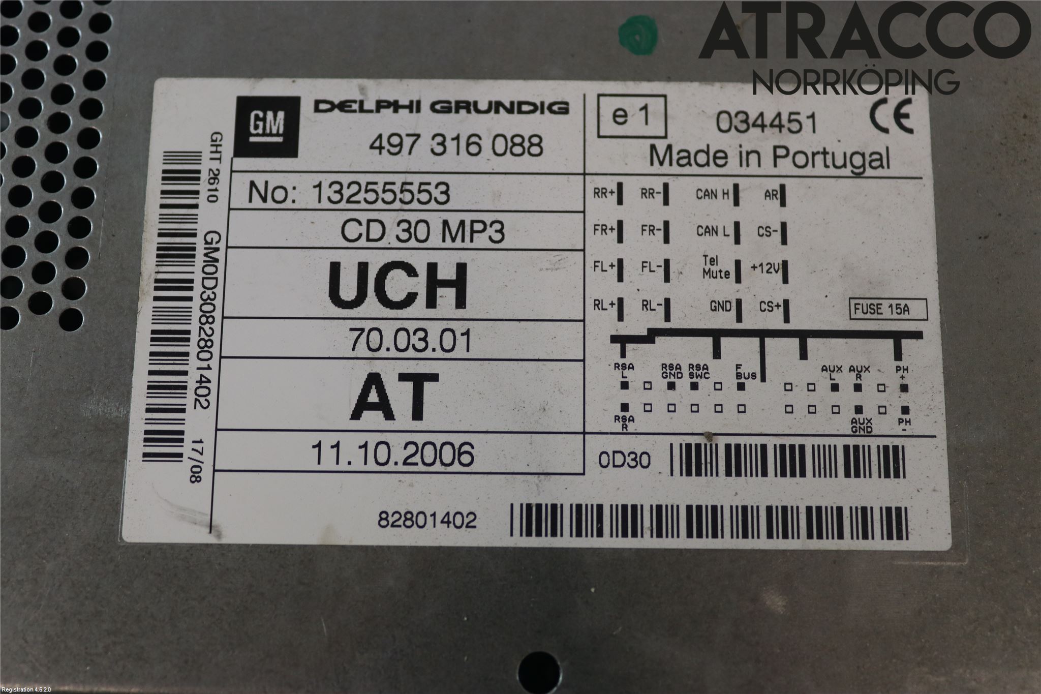 Opel ASTRA H 04-12 Cd Radio - Multimediapanel