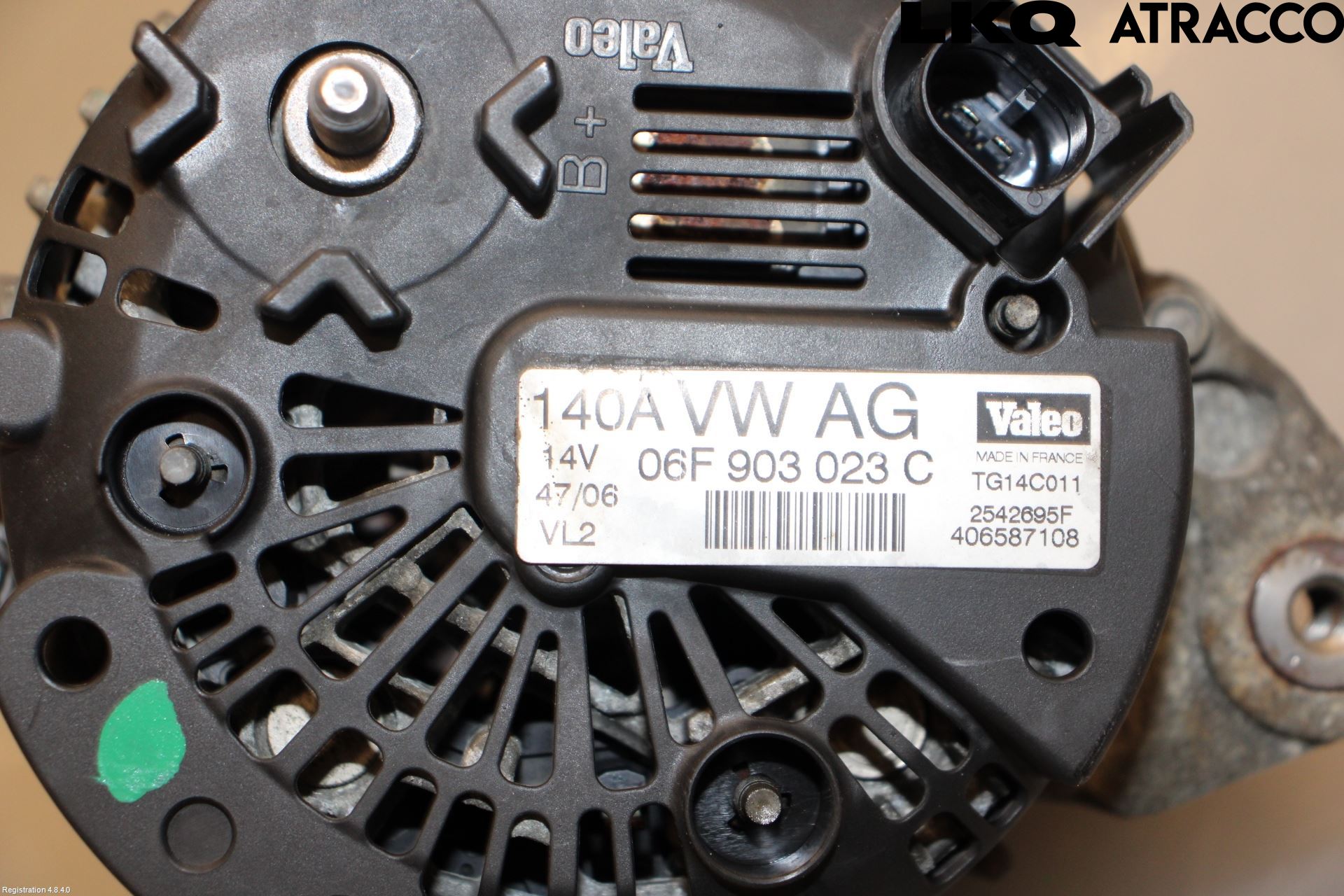 Volkswagen VW GOLF V 04-09 Generator
