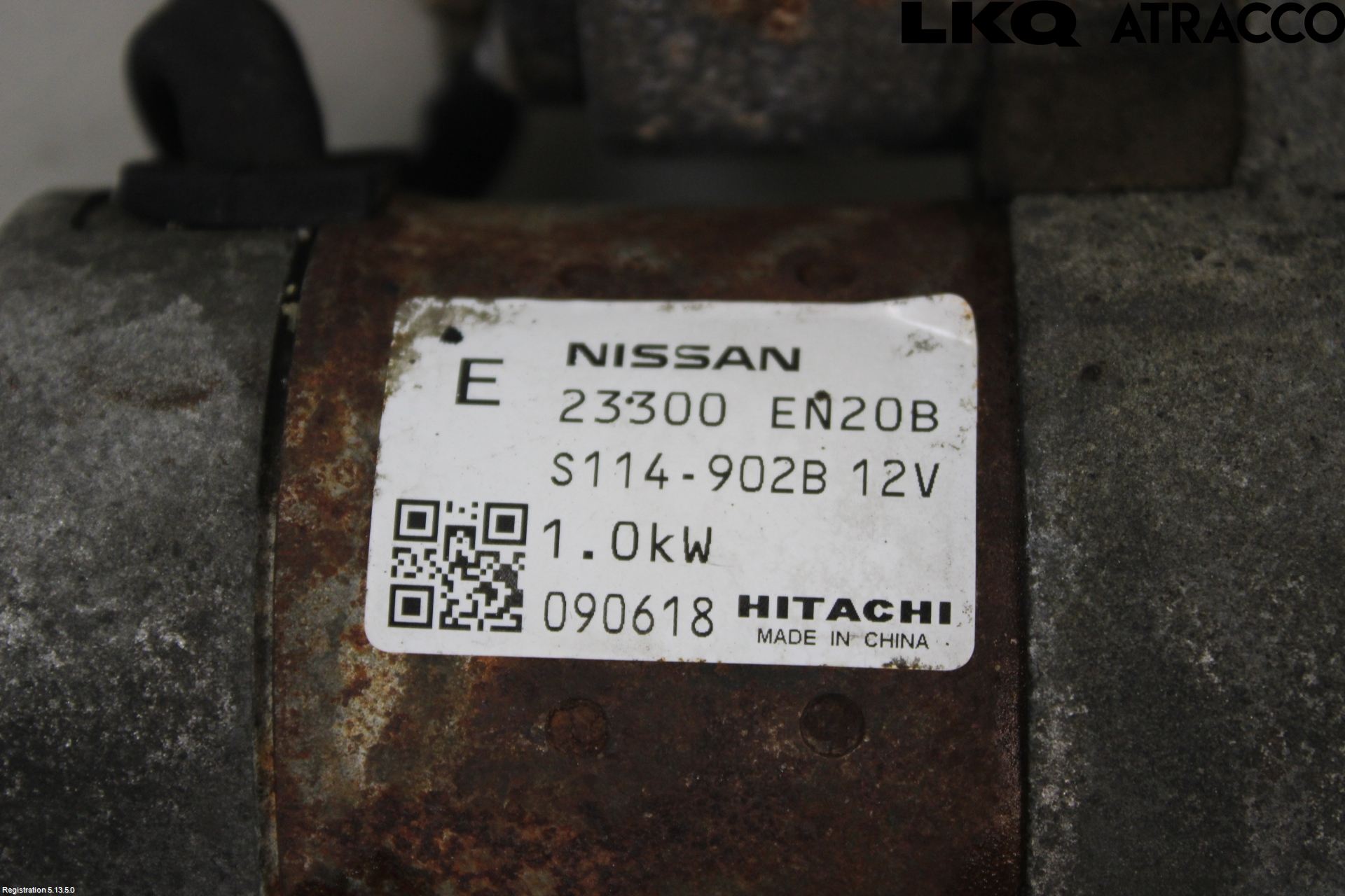 Nissan QASHQAI+2  08-10 Startmotor